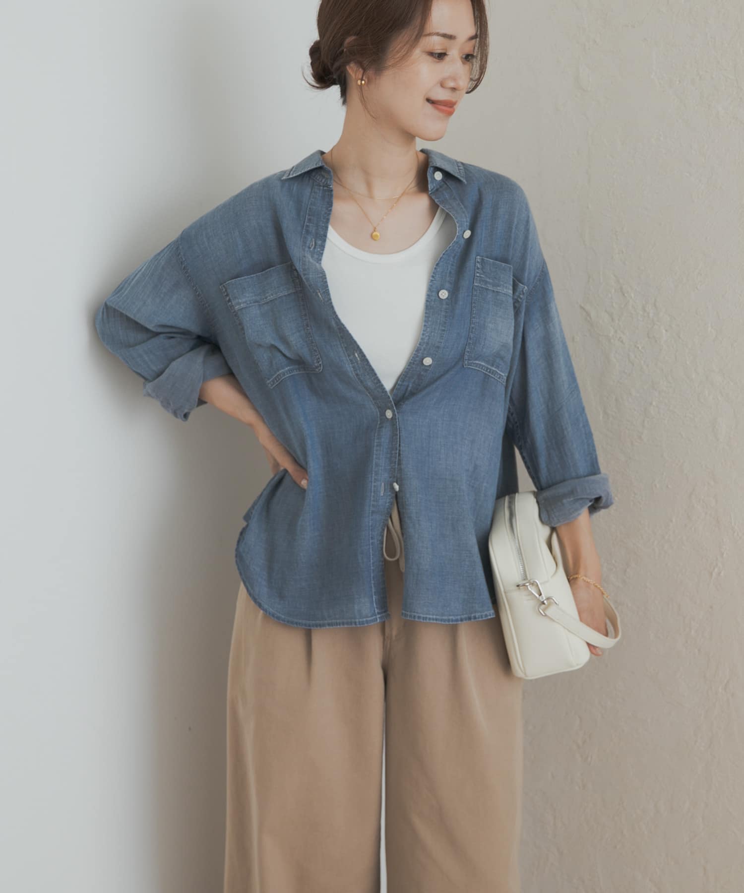 シアーデニムシャツ(M INDIGO): トップス｜URBAN RESEARCH公式