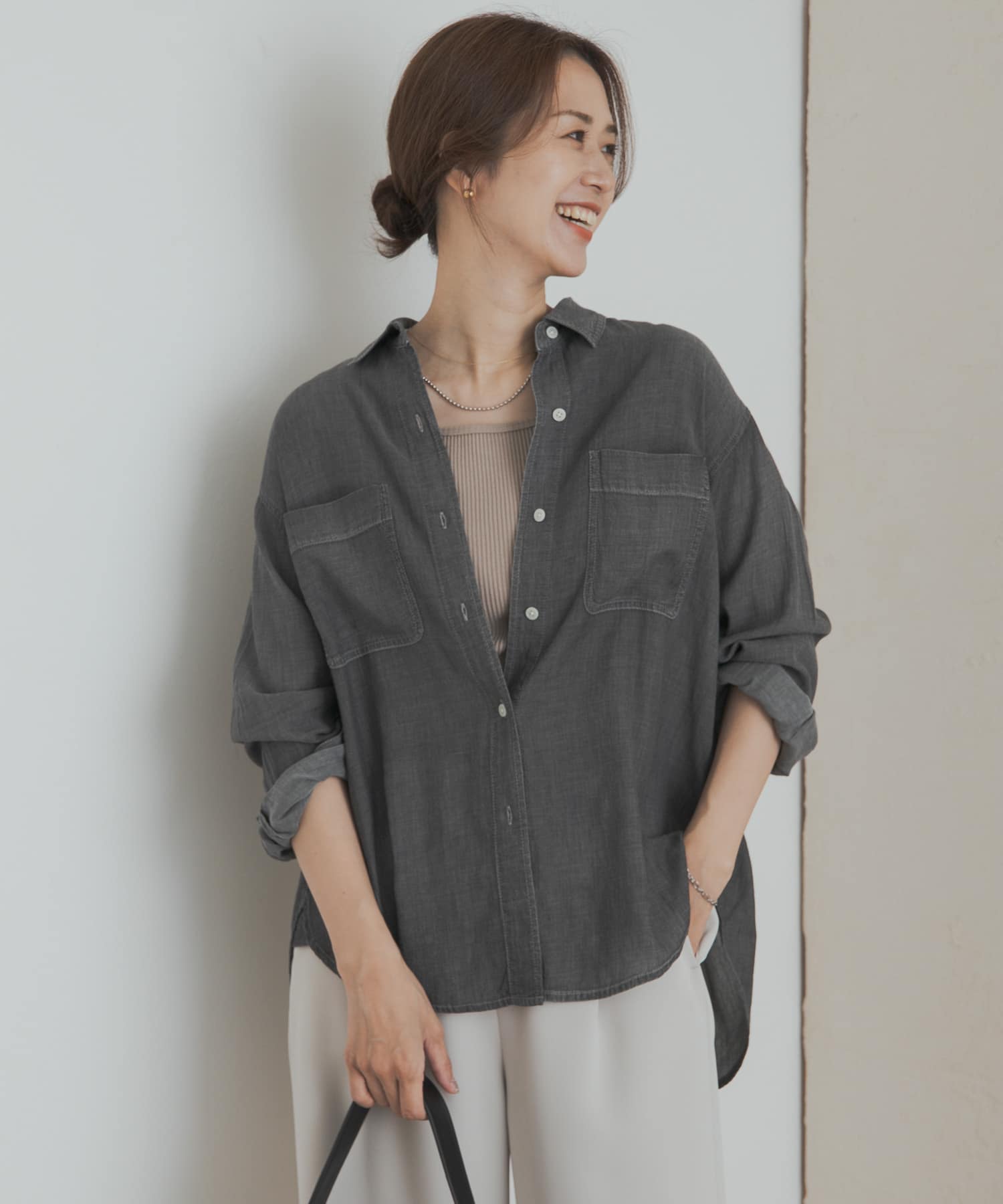 身長：168cm サイズ：M