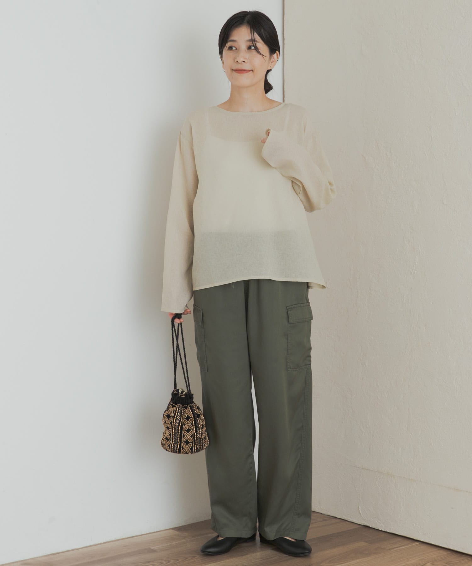 身長：162cm サイズ：M