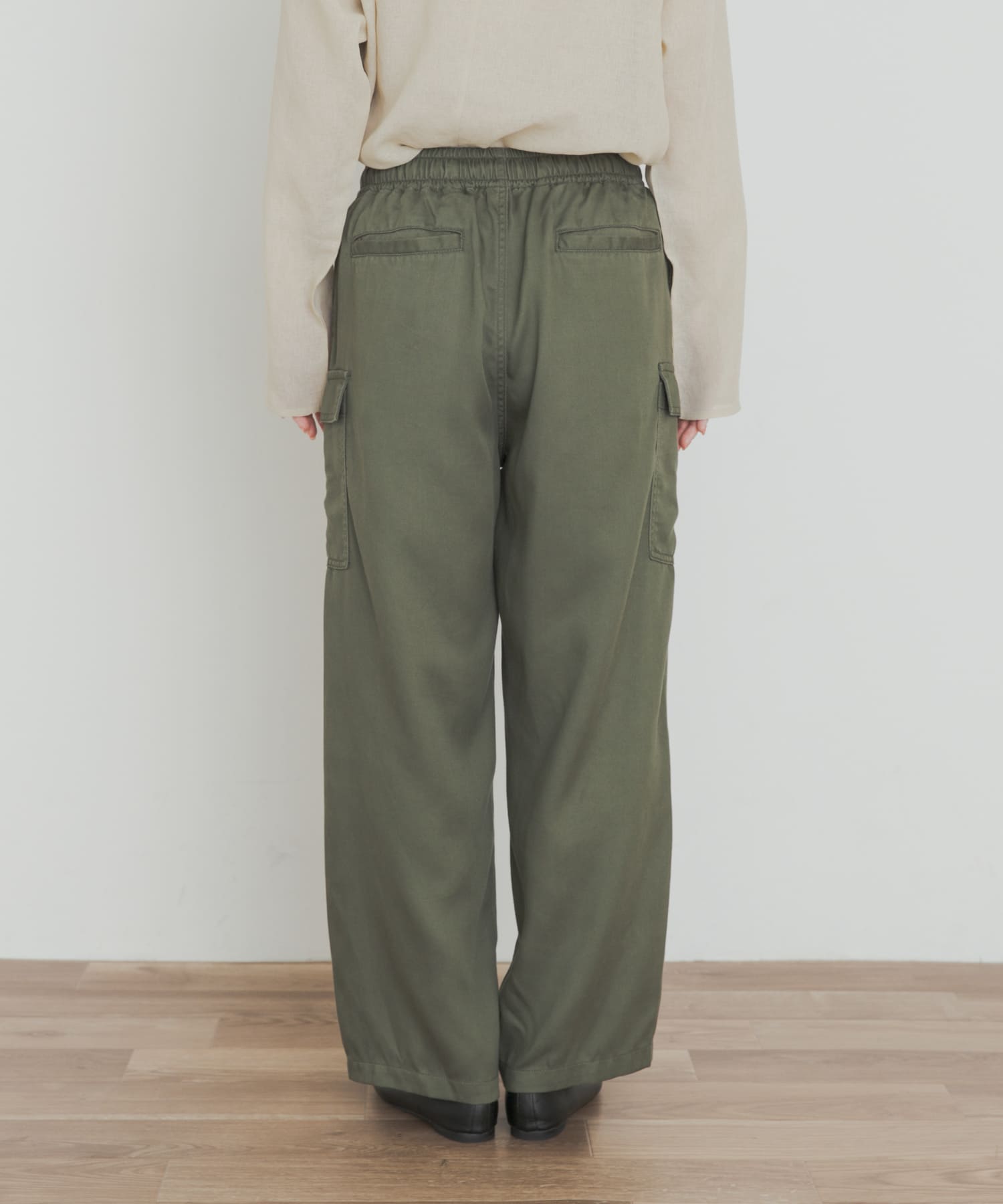 イージーカーゴパンツ KHAKI M