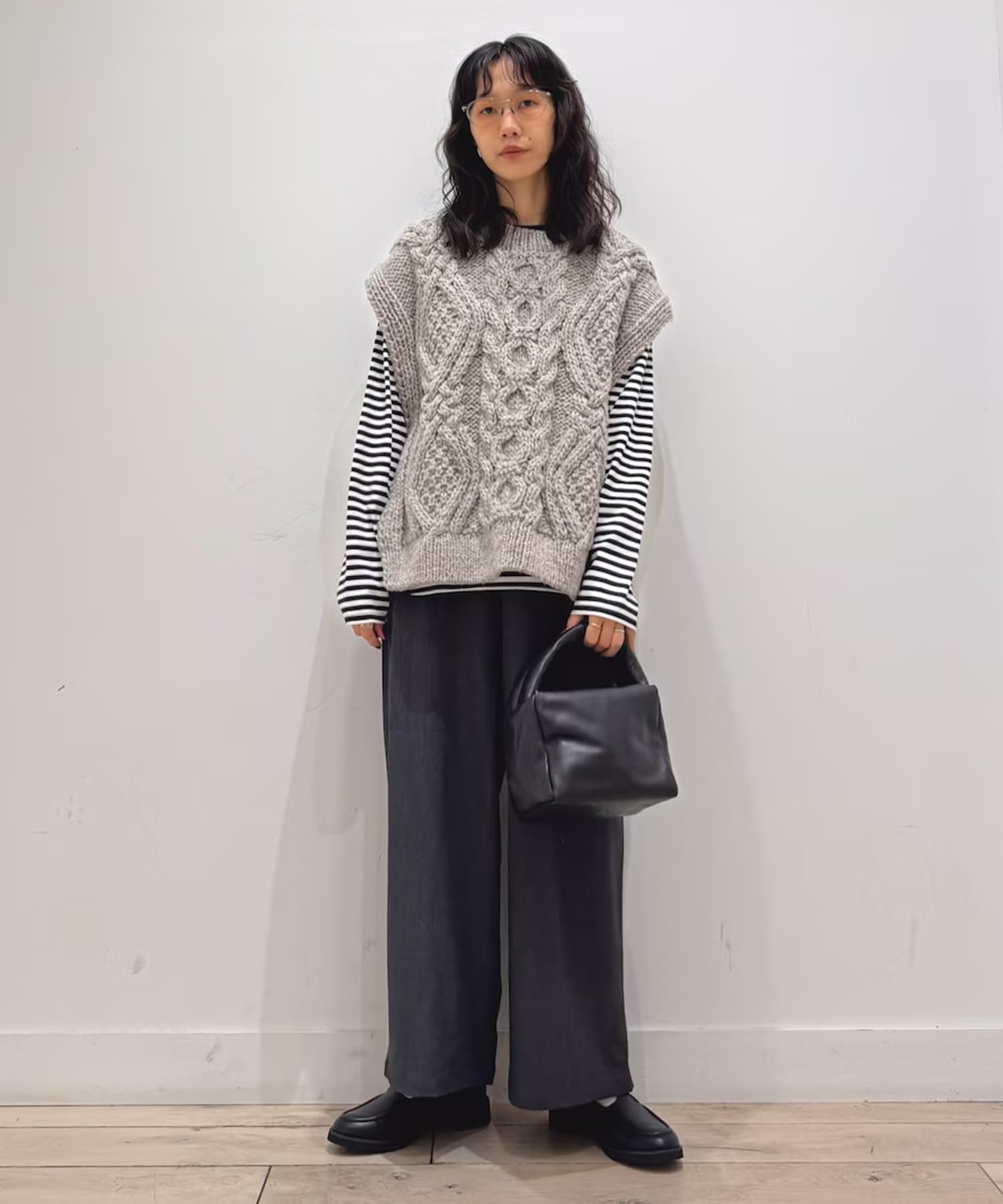 身長：157cm サイズ：S