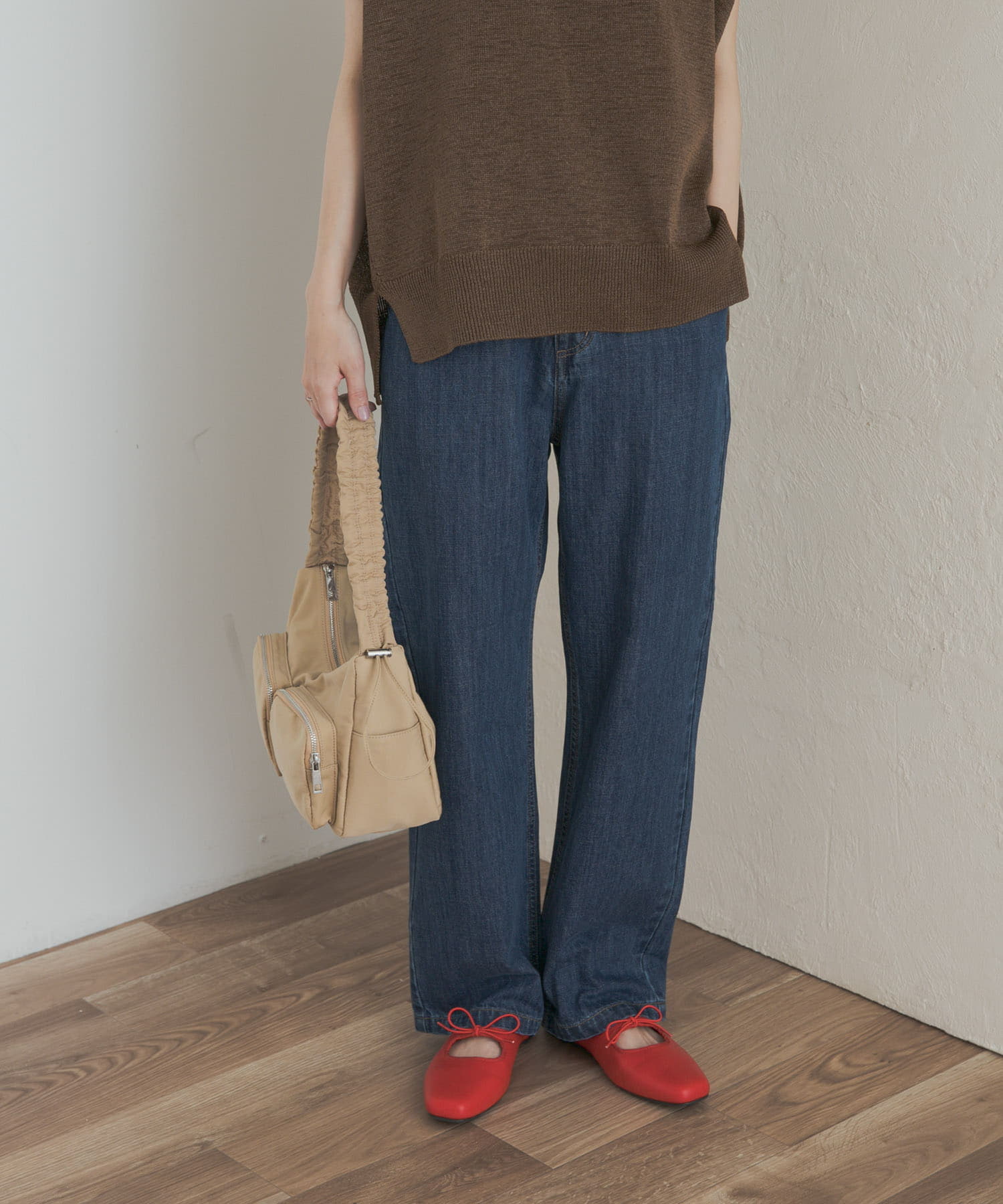 3サイズ展開』デニムワイドパンツ(S INDIGO): ボトム｜URBAN RESEARCH