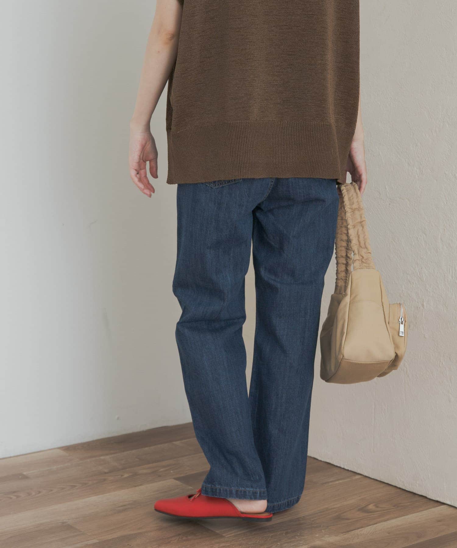 3サイズ展開』デニムワイドパンツ(S INDIGO): ボトム｜URBAN RESEARCH