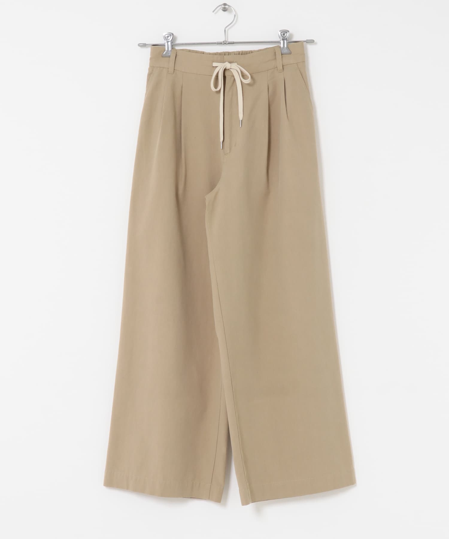 ドロストタックイージーパンツ BEIGE M
