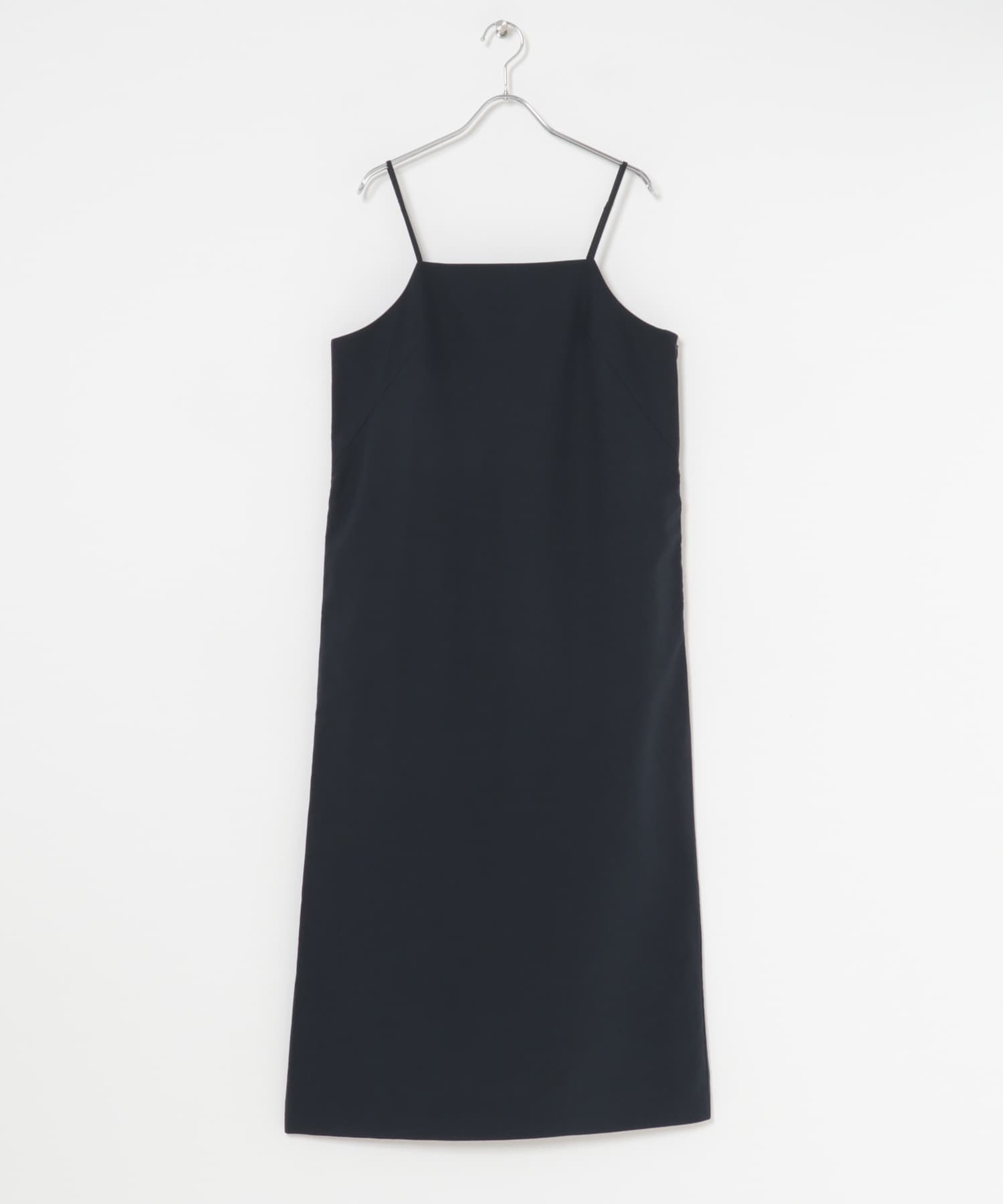 バックVストレートキャミワンピース NAVY M