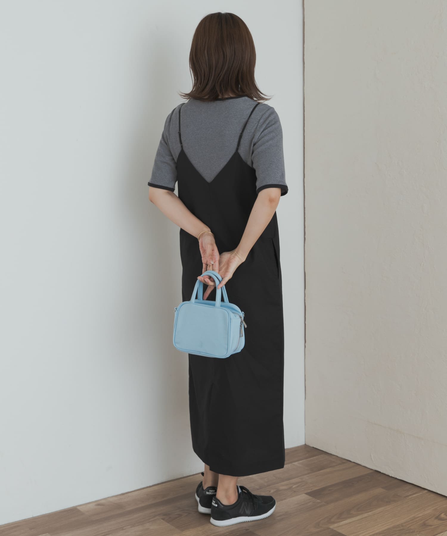 バックVストレートキャミワンピース(M NAVY): ワンピース｜URBAN