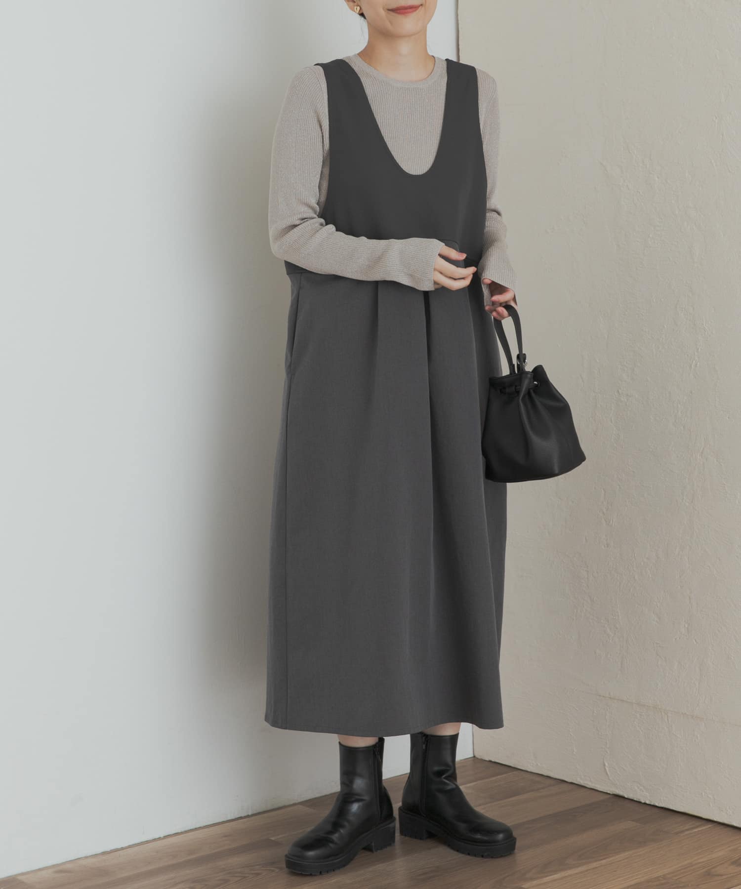 身長：162cm サイズ：M