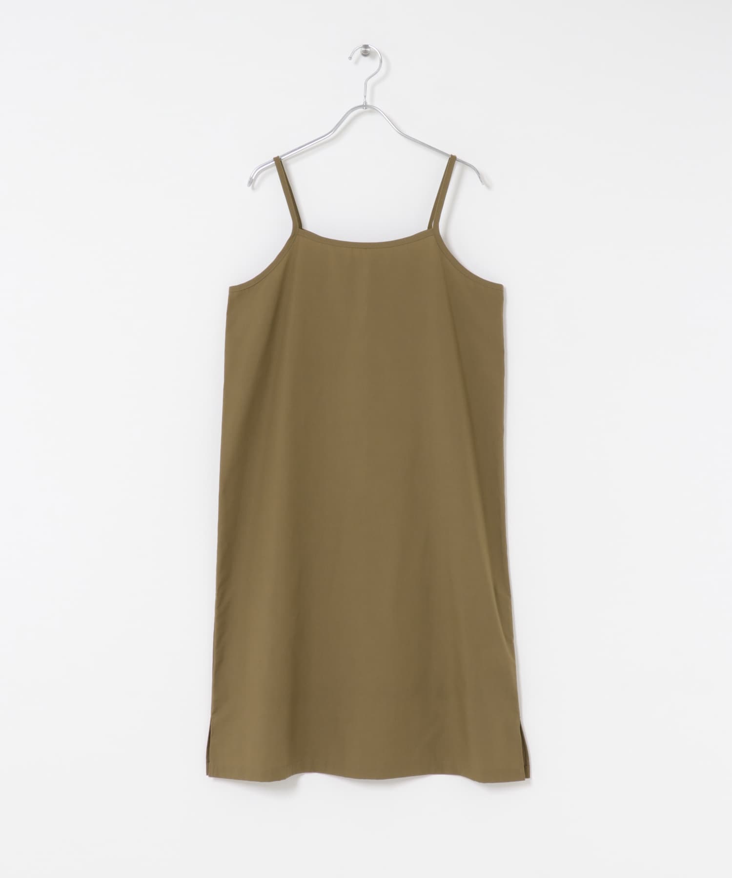 エンブロイダリーギャザーワンピース KHAKI M