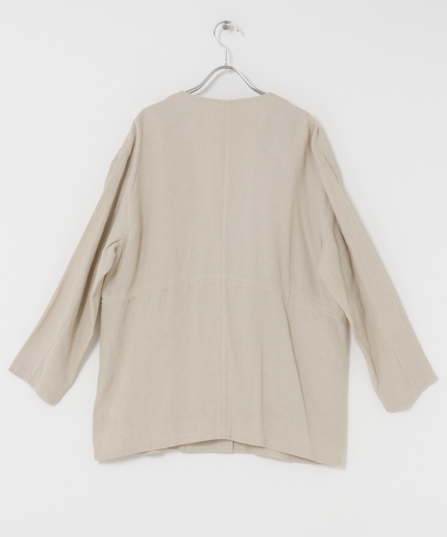 ウエストドロストジャケット BEIGE M