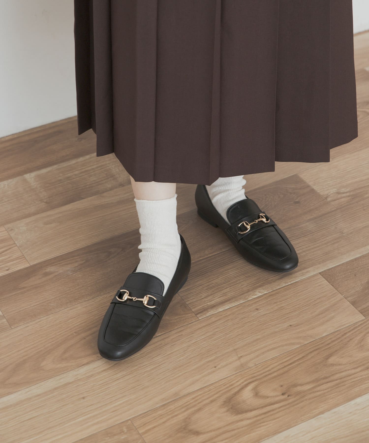 ビット付きローファー