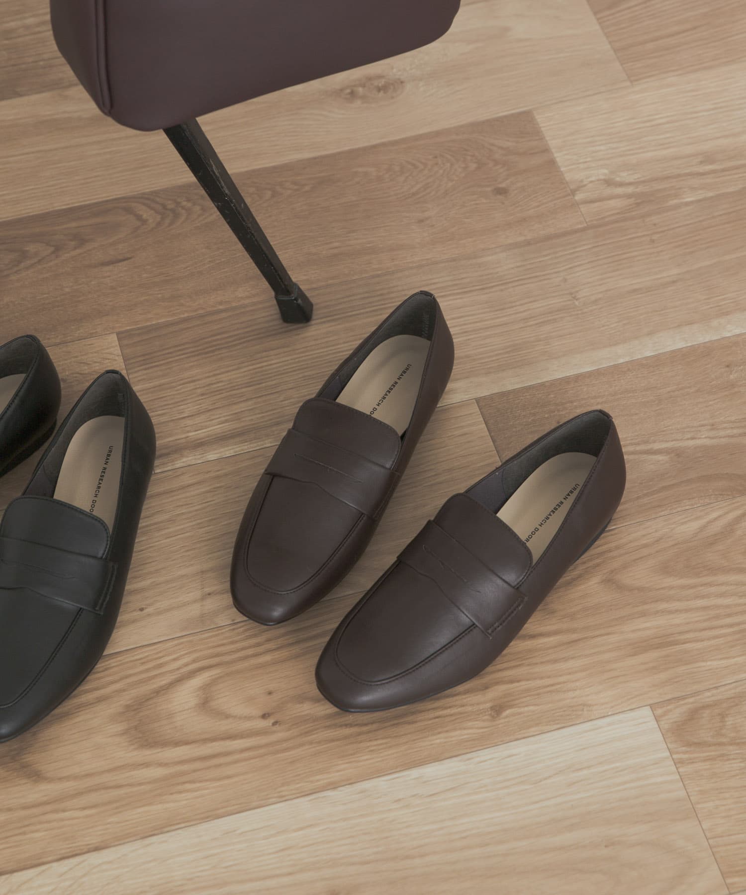 ベーシックローファー BROWN 36