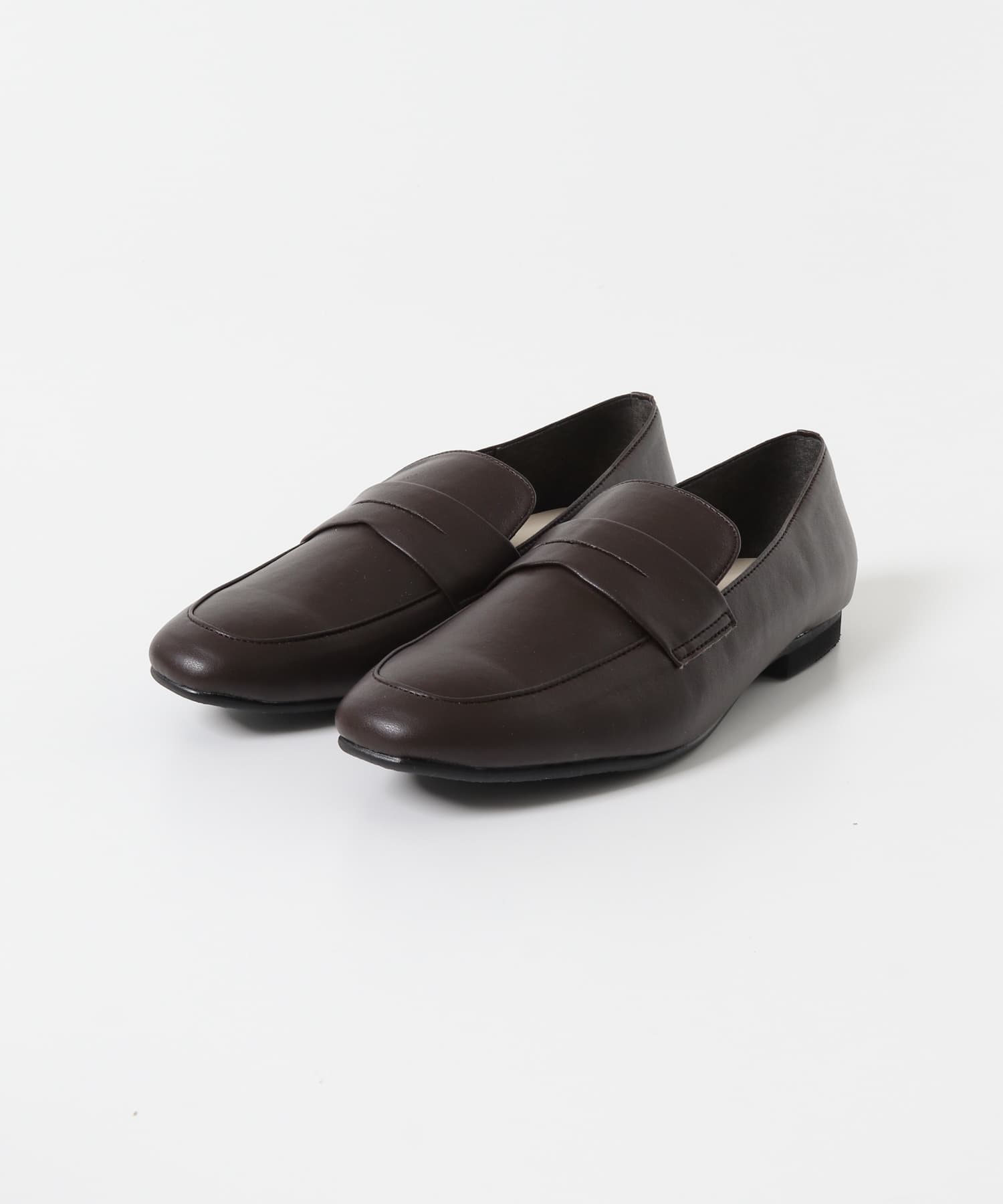 ベーシックローファー BROWN 36