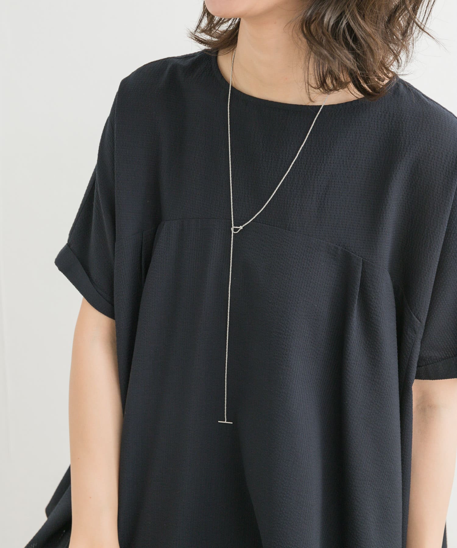 ワンチェーンYネックレス SILVER one