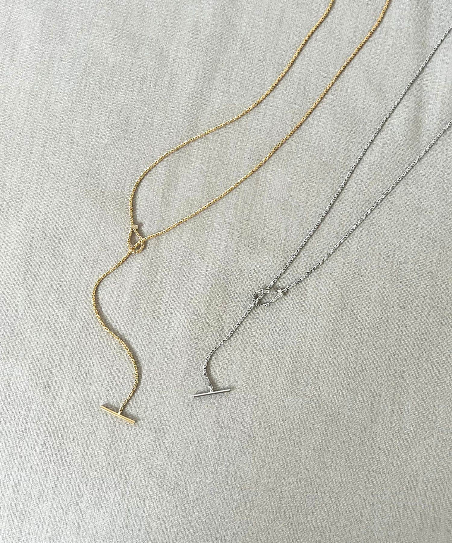 ワンチェーンYネックレス SILVER one