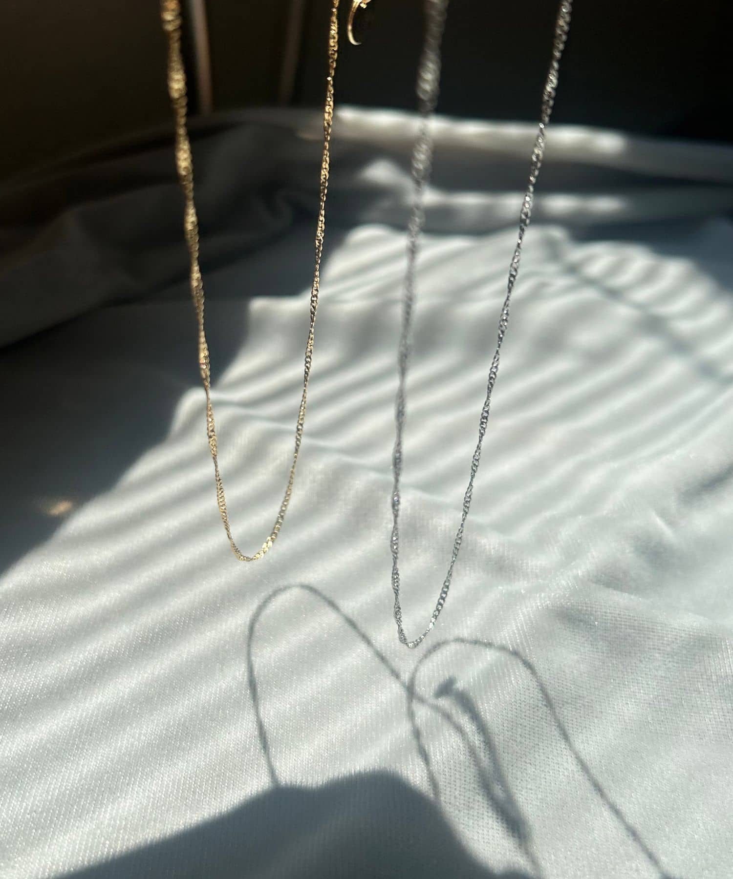 ツイストチェーンショートネックレス GOLD one