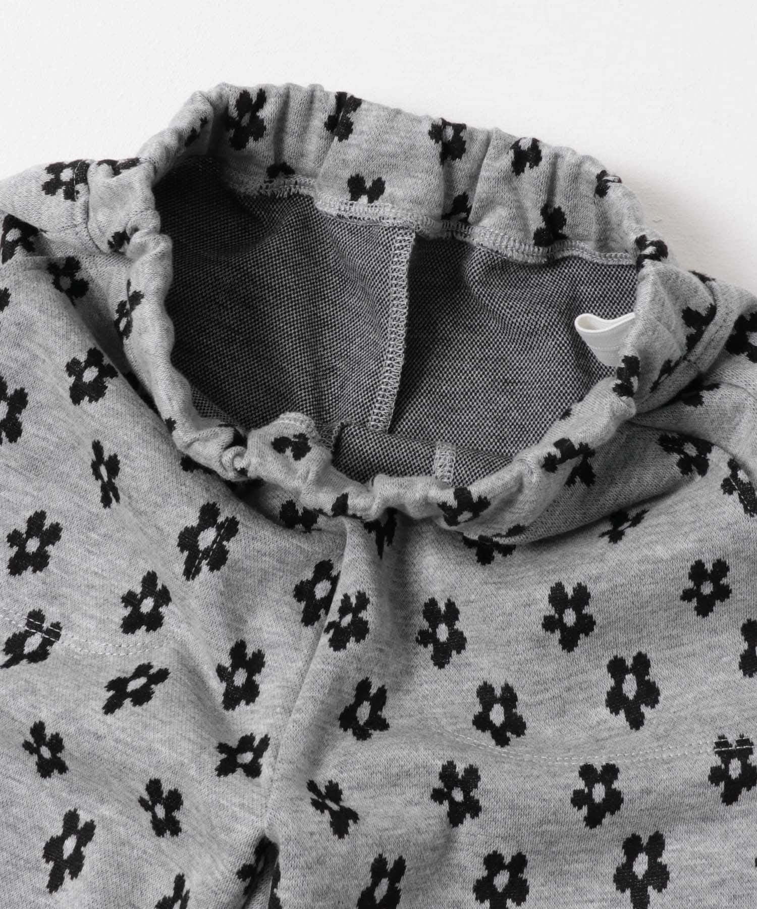 『WEB/一部店舗限定サイズ』フラワージャガードパンツ(KIDS) GRAY 105