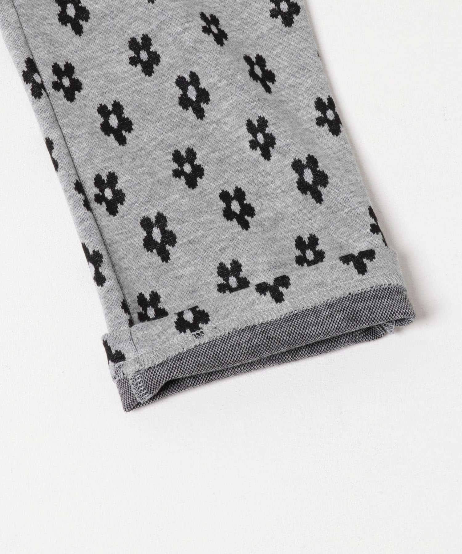 『WEB/一部店舗限定サイズ』フラワージャガードパンツ(KIDS) GRAY 105