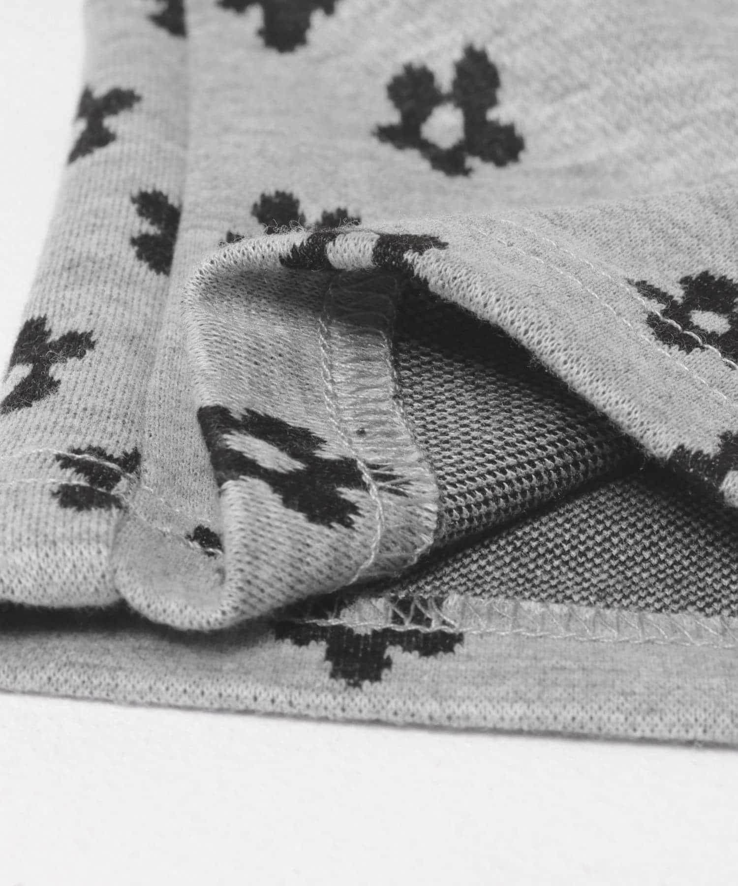 『WEB/一部店舗限定サイズ』フラワージャガードパンツ(KIDS) GRAY 105