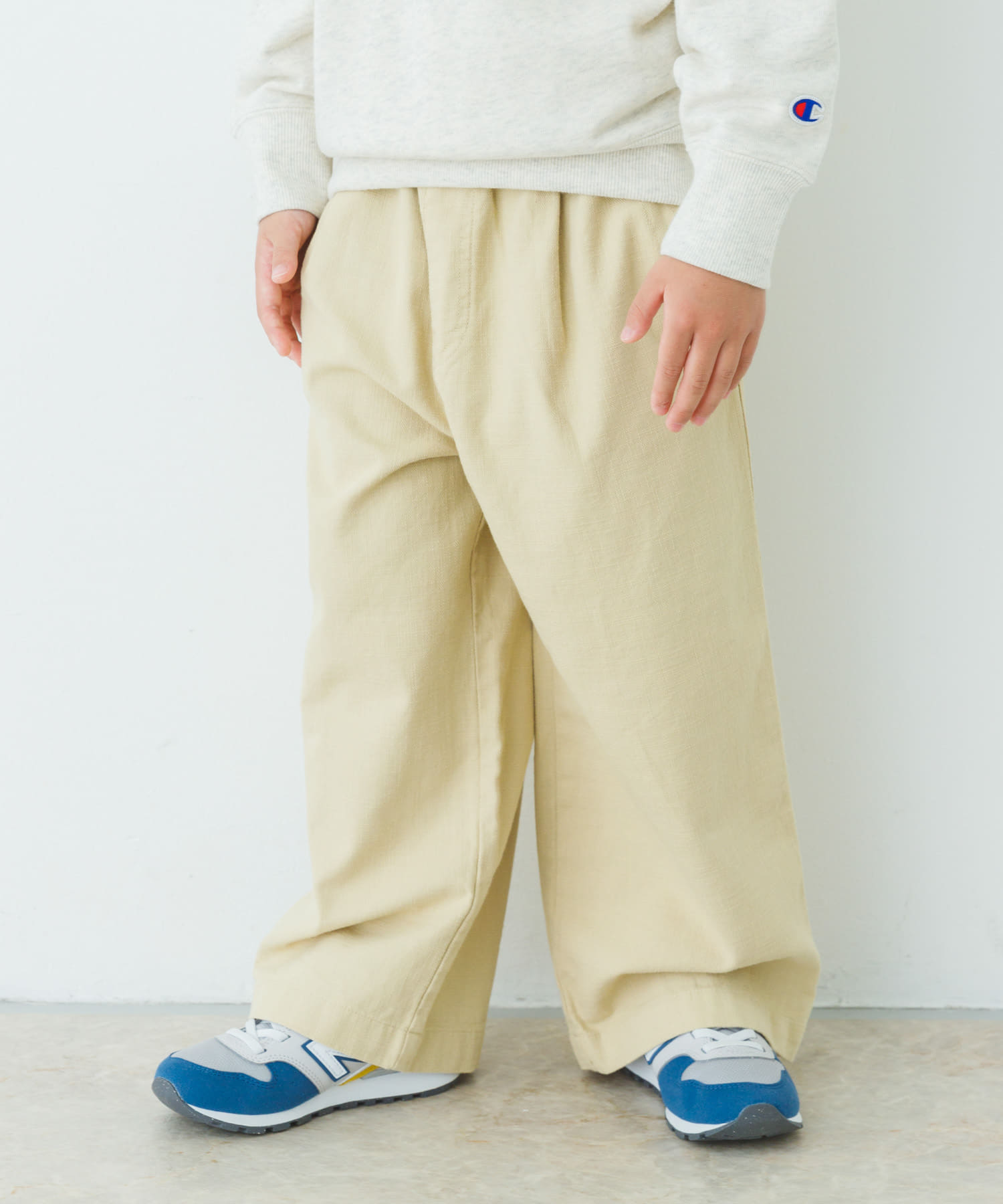 『WEB/一部店舗限定サイズ』 『セットアップ対応』 イージーストレートパンツ(KIDS)