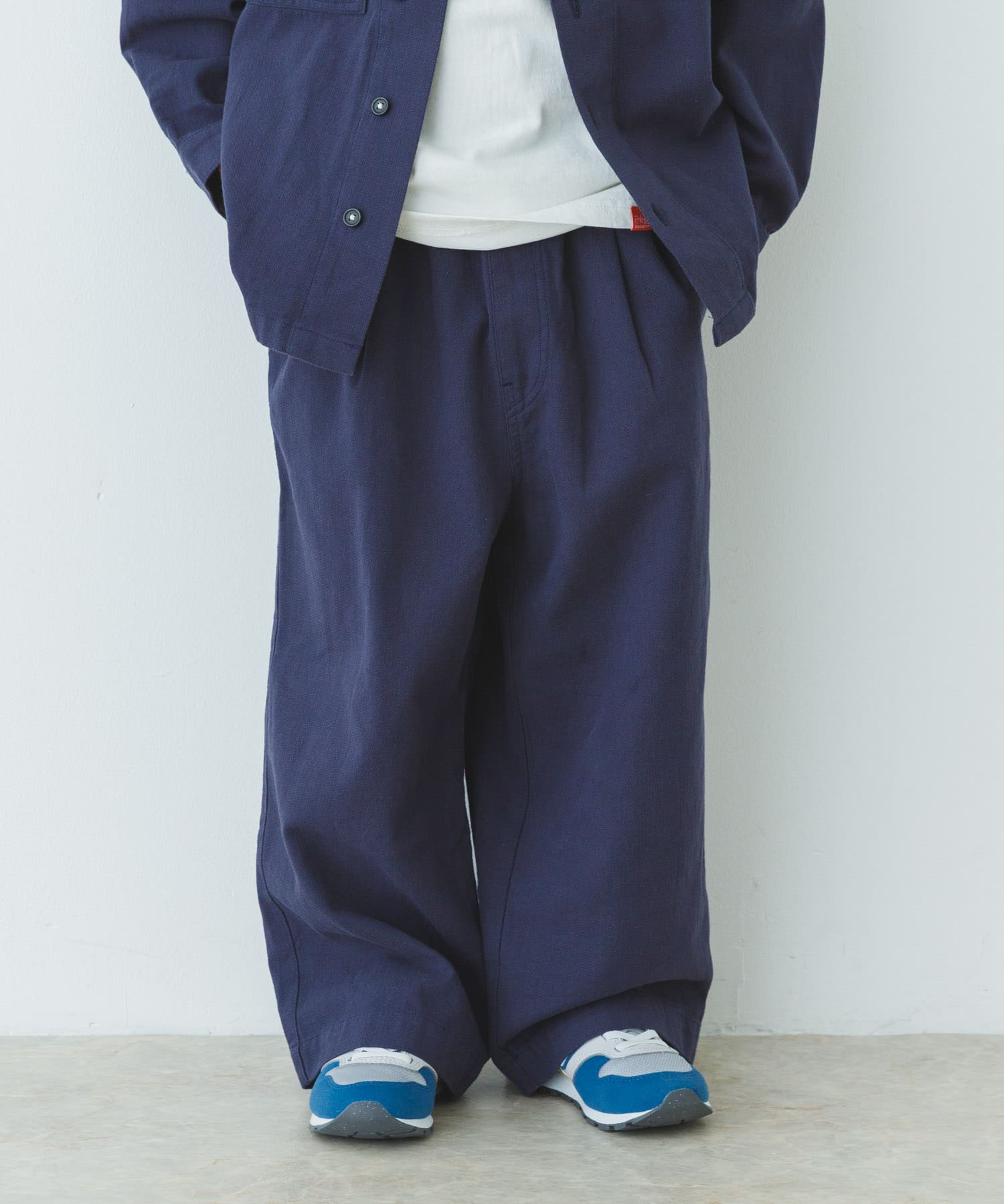 『WEB/一部店舗限定サイズ』 『セットアップ対応』 イージーストレートパンツ(KIDS)