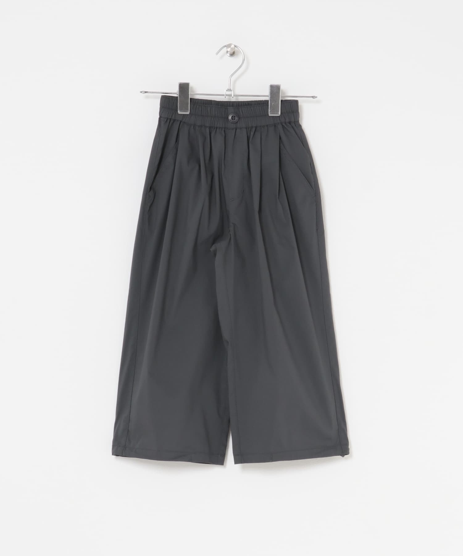 吸水速乾ウエストタックパンツ(KIDS) CHARCOAL 105