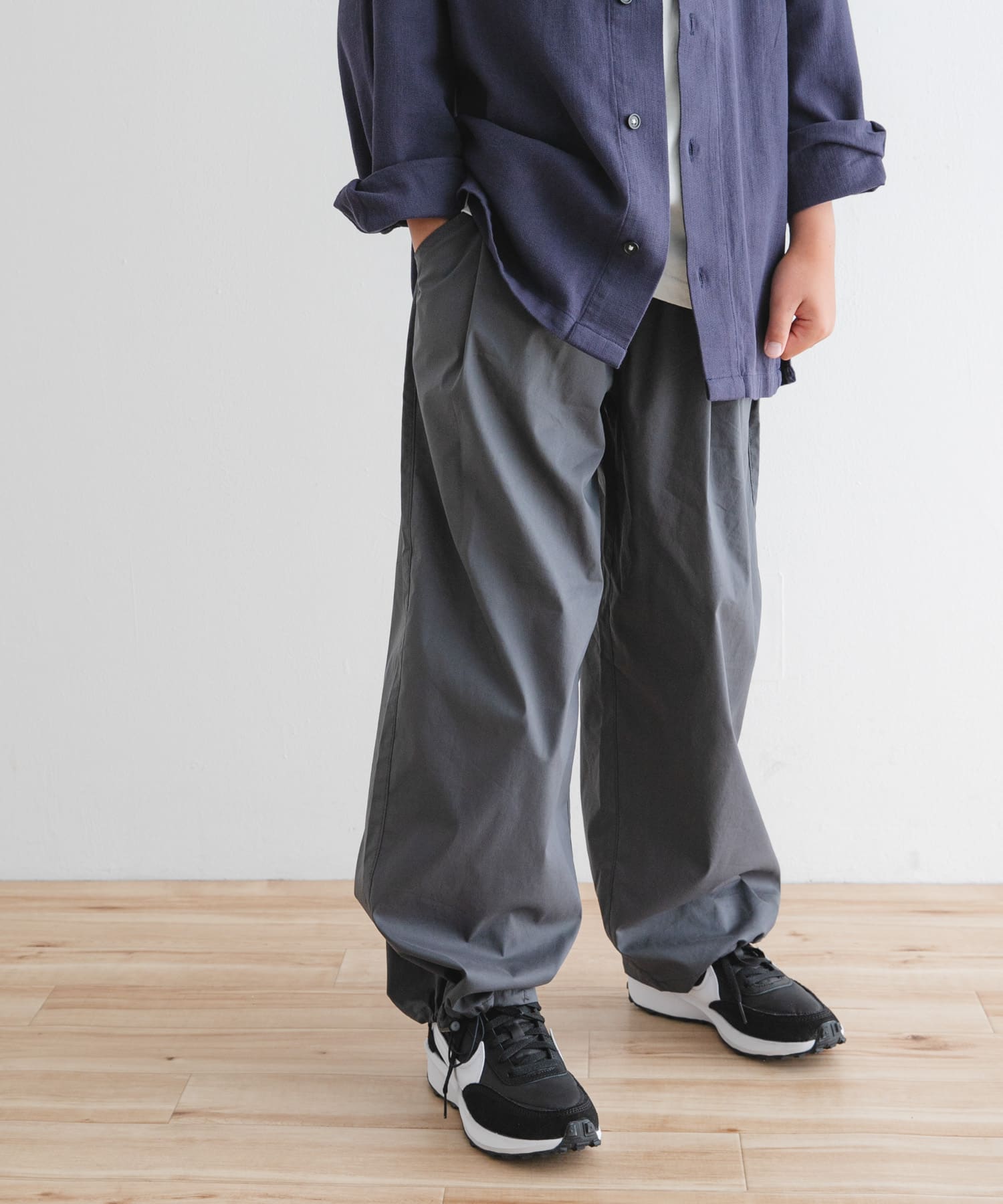 『WEB/一部店舗限定』吸水速乾ウエストタックパンツ(KIDS)