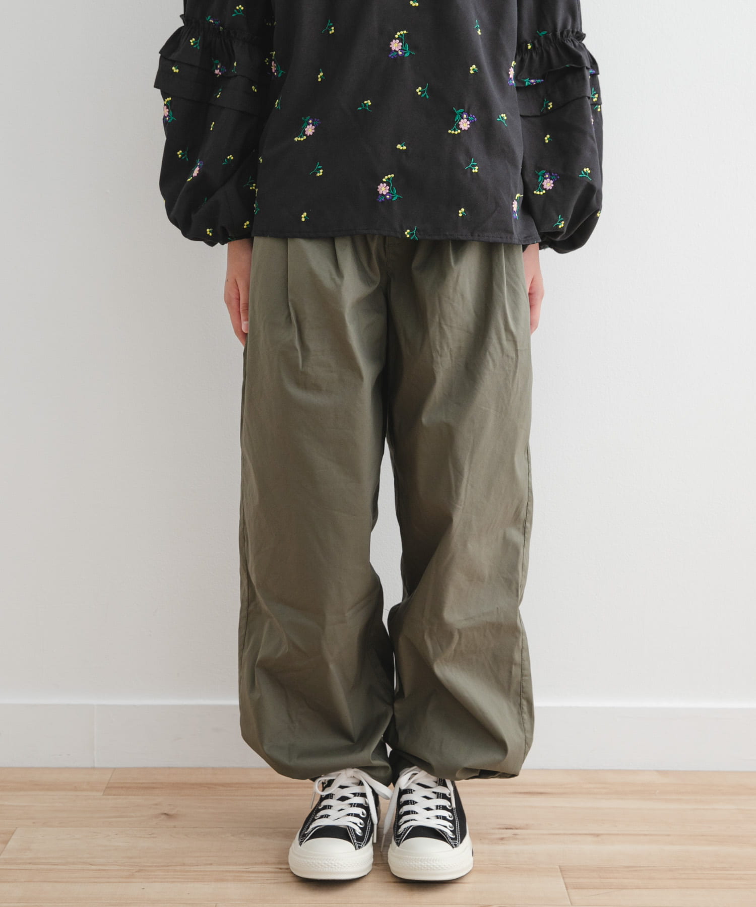 『WEB/一部店舗限定』吸水速乾ウエストタックパンツ(KIDS)