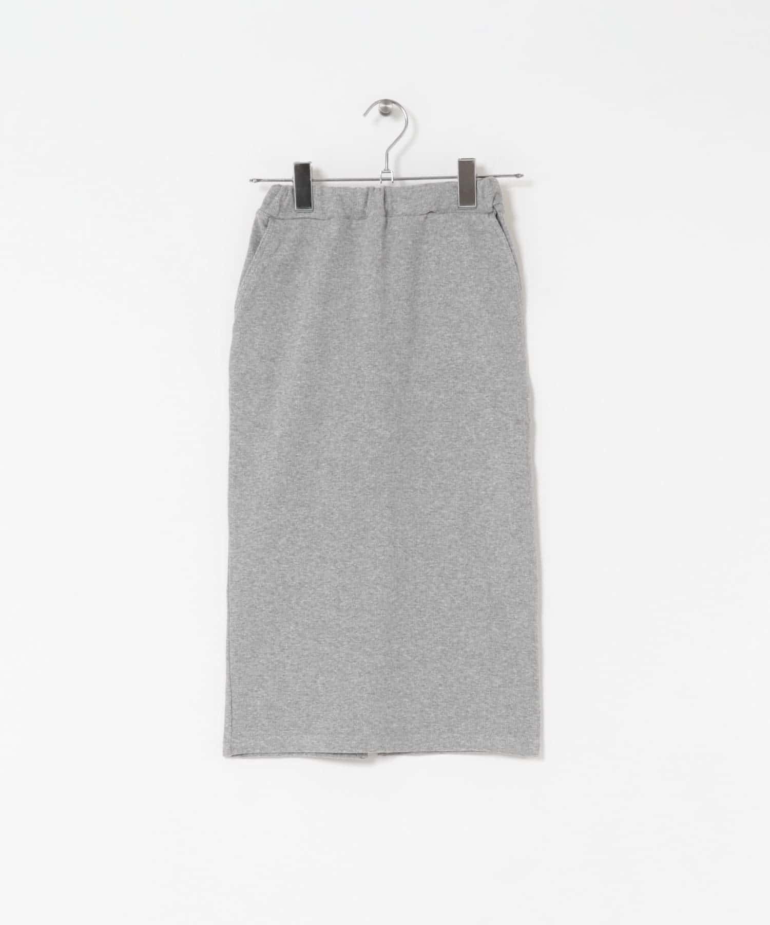 リブタイトスカート(KIDS) 杢GRAY 120