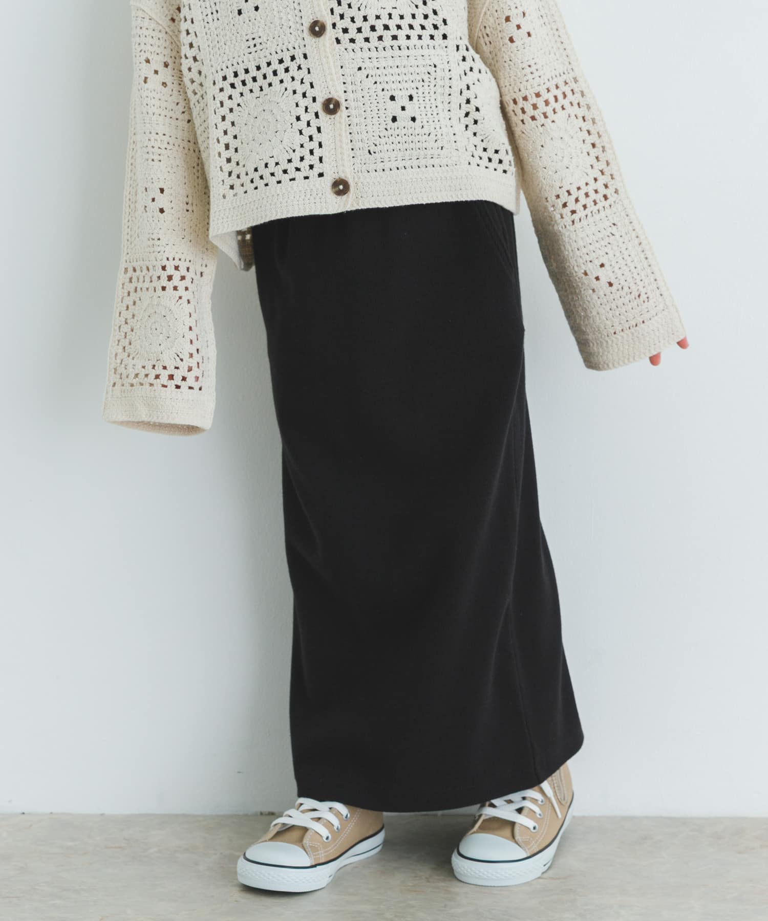 リブタイトスカート(KIDS)