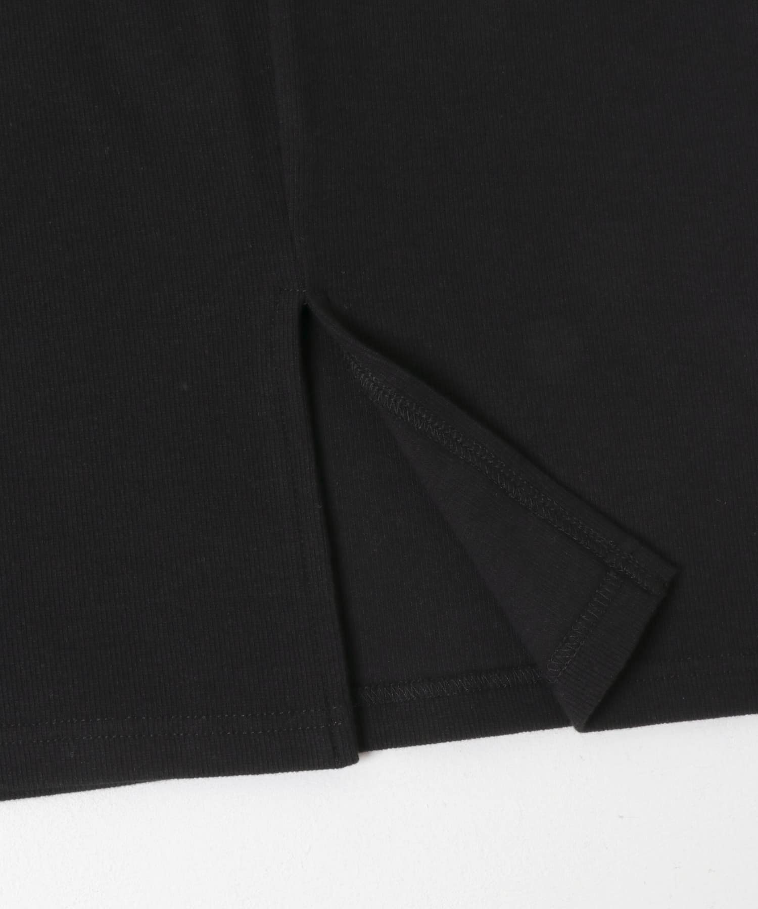 リブタイトスカート(KIDS) BLACK 120