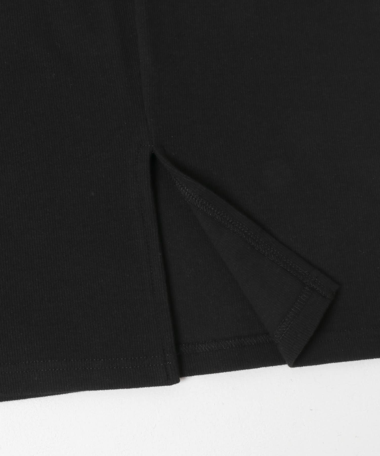 『WEB/一部店舗限定』リブタイトスカート(KIDS) BLACK 150