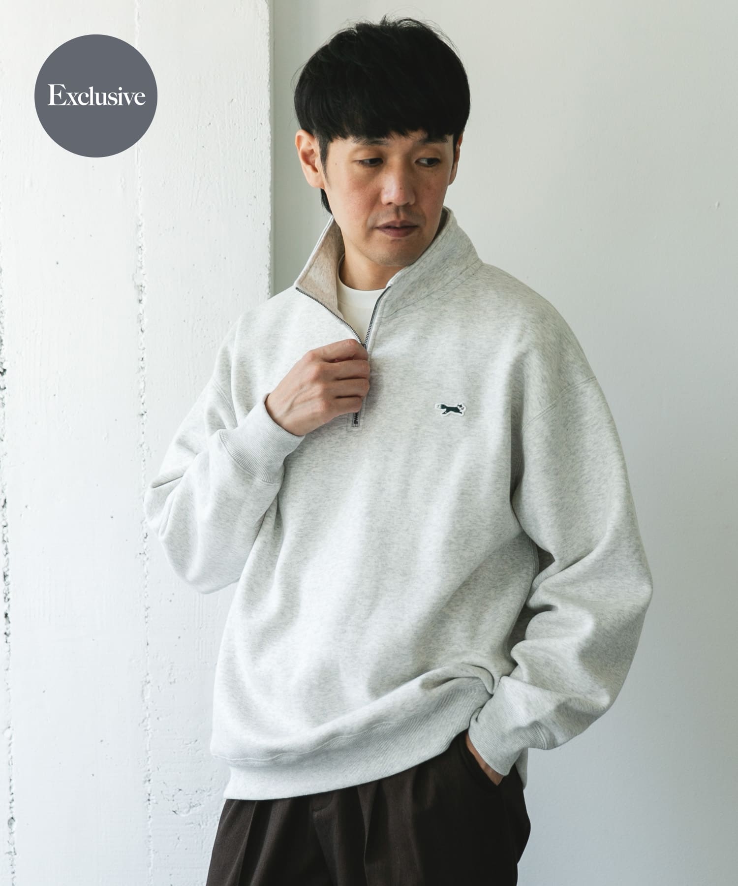 XLサイズ/WEB限定』『別注』PENNEYS×DOORS THE FOX ハーフジップ