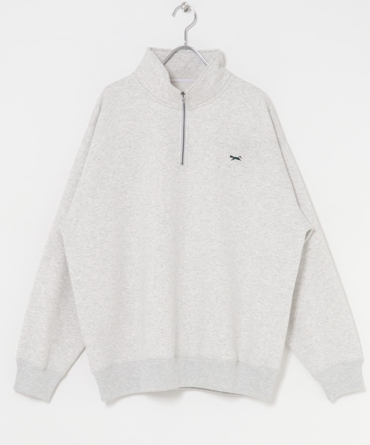 『XLサイズ/WEB限定』『別注』PENNEYS×DOORS　THE FOX ハーフジップスウェット ASH M
