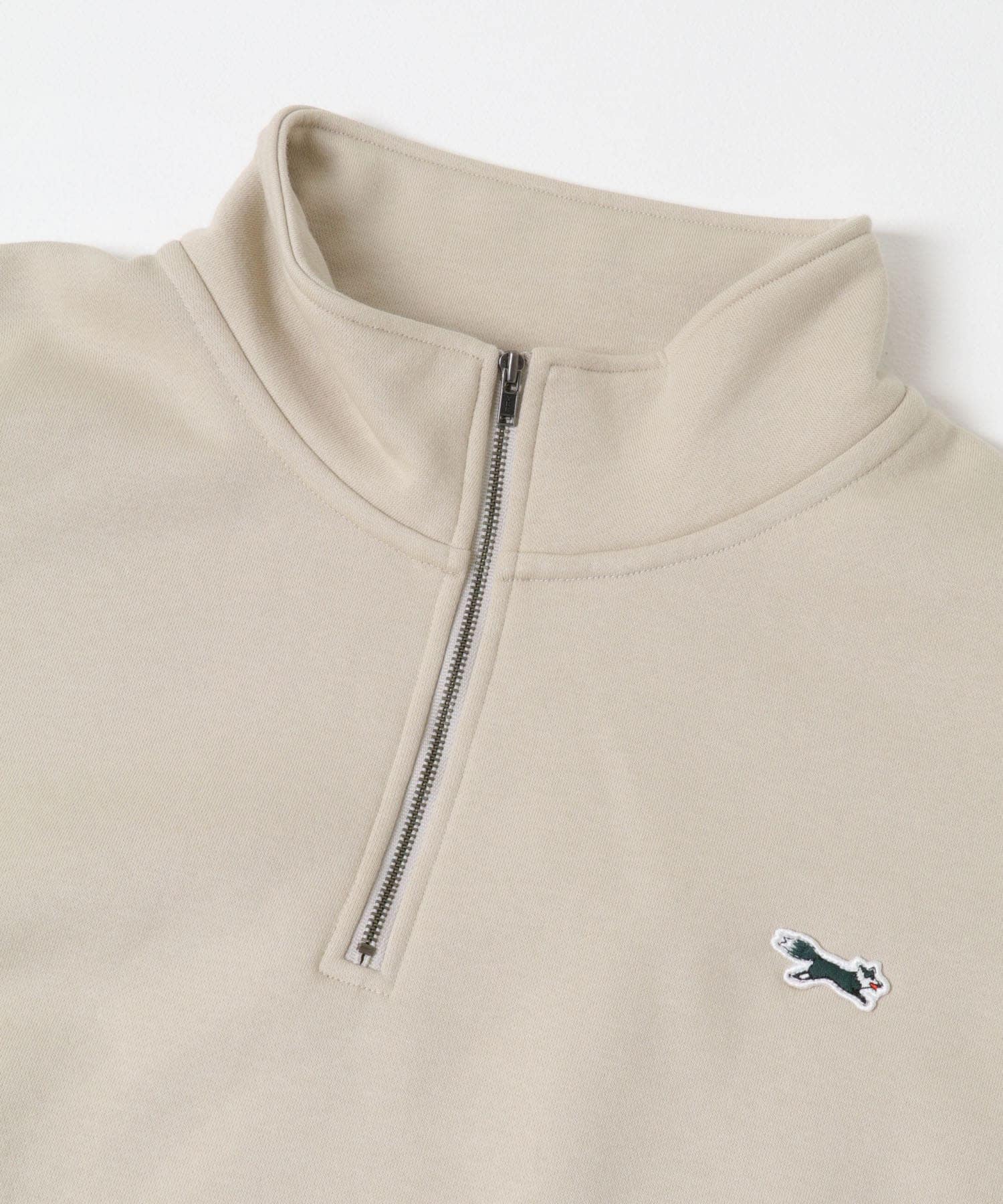 『XLサイズ/WEB限定』『別注』PENNEYS×DOORS　THE FOX ハーフジップスウェット BEIGE M