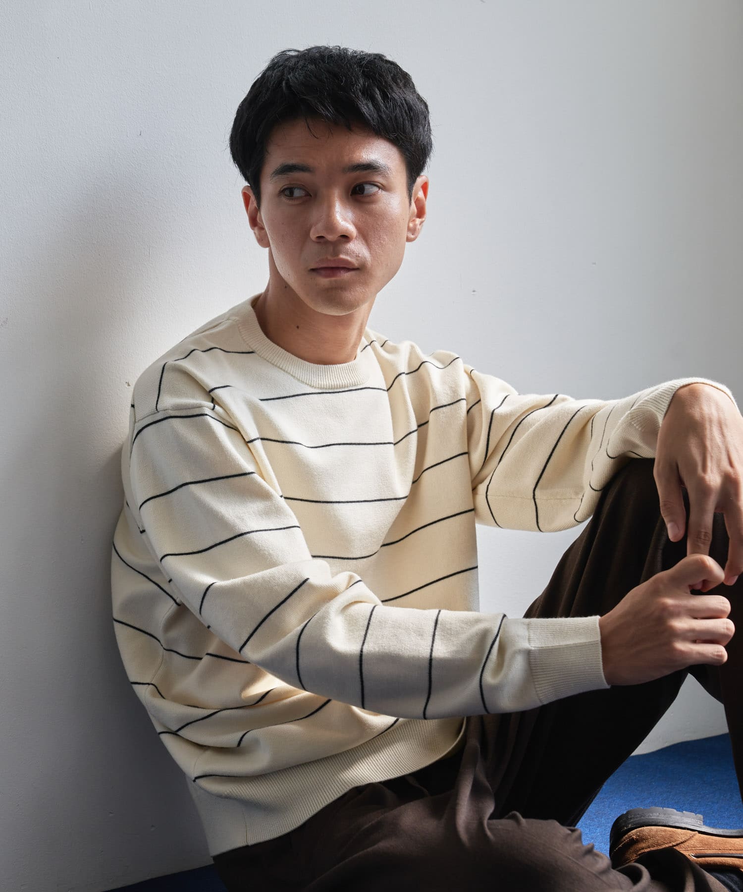 『仁村紗和さん着用』『UR TECH 200日ニット』クルーネック