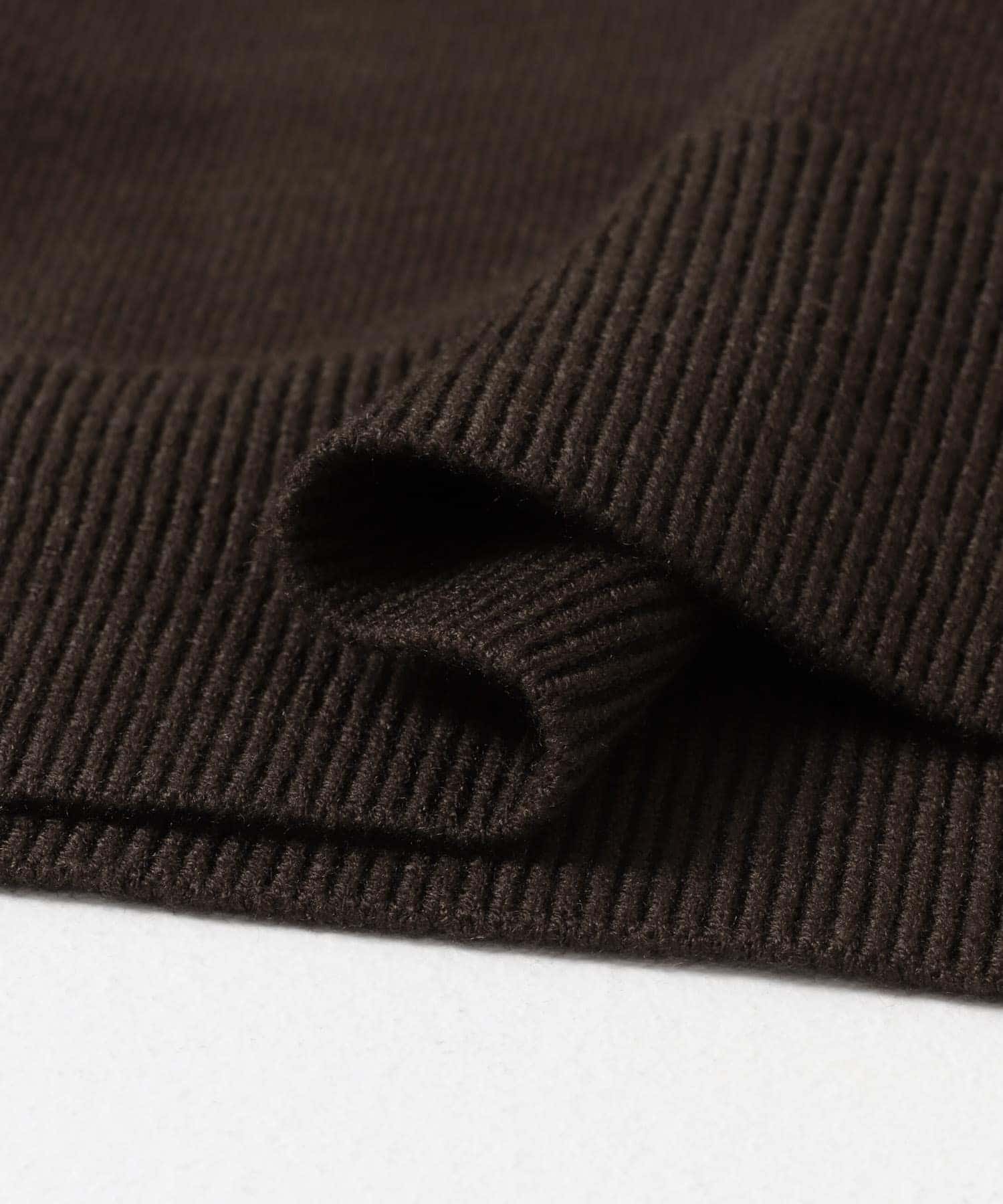 『XLサイズ/WEB限定/仁村紗和さん着用』『UR TECH 200日ニット』 ポロシャツ BROWN M