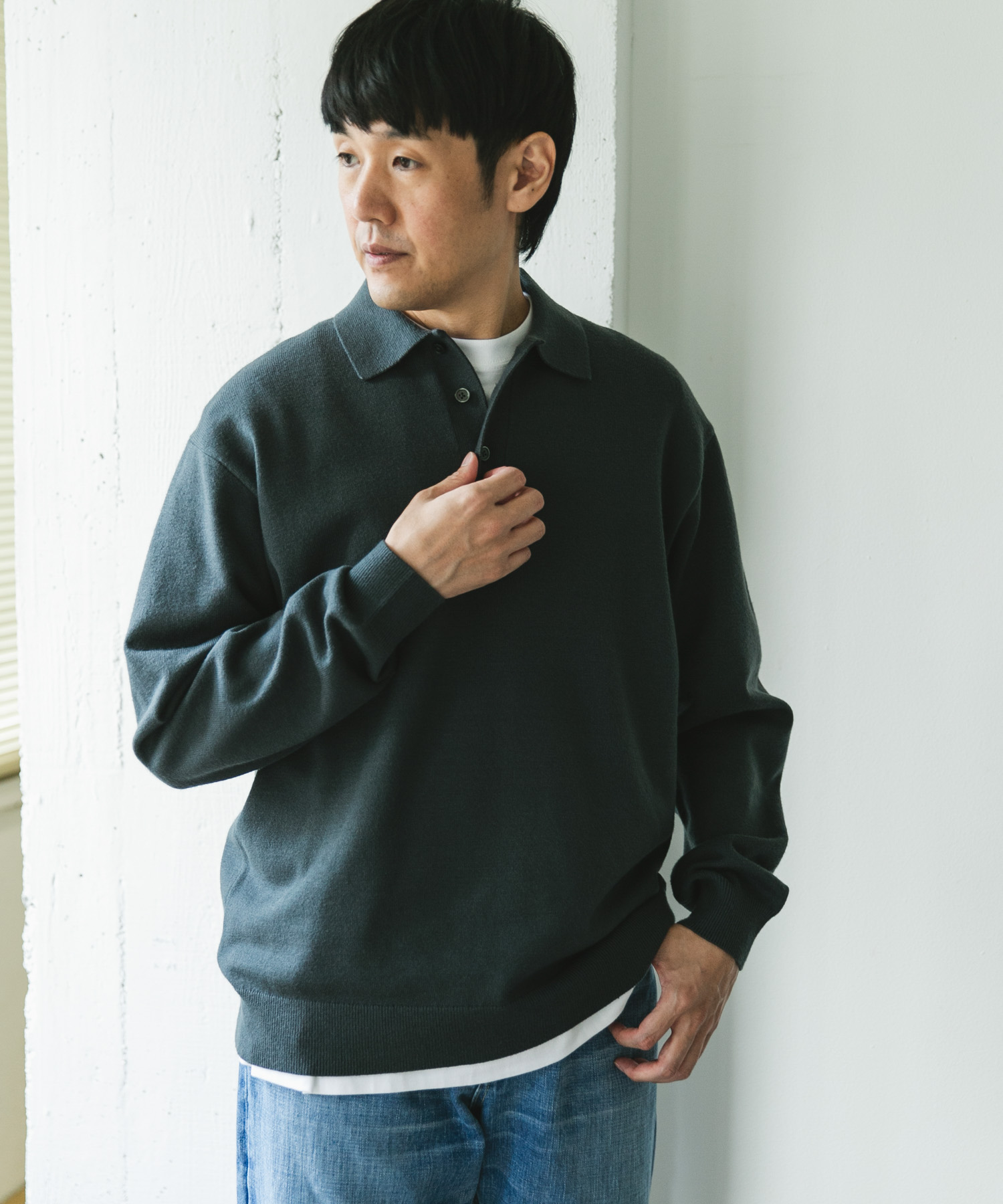 身長：172cm サイズ：L