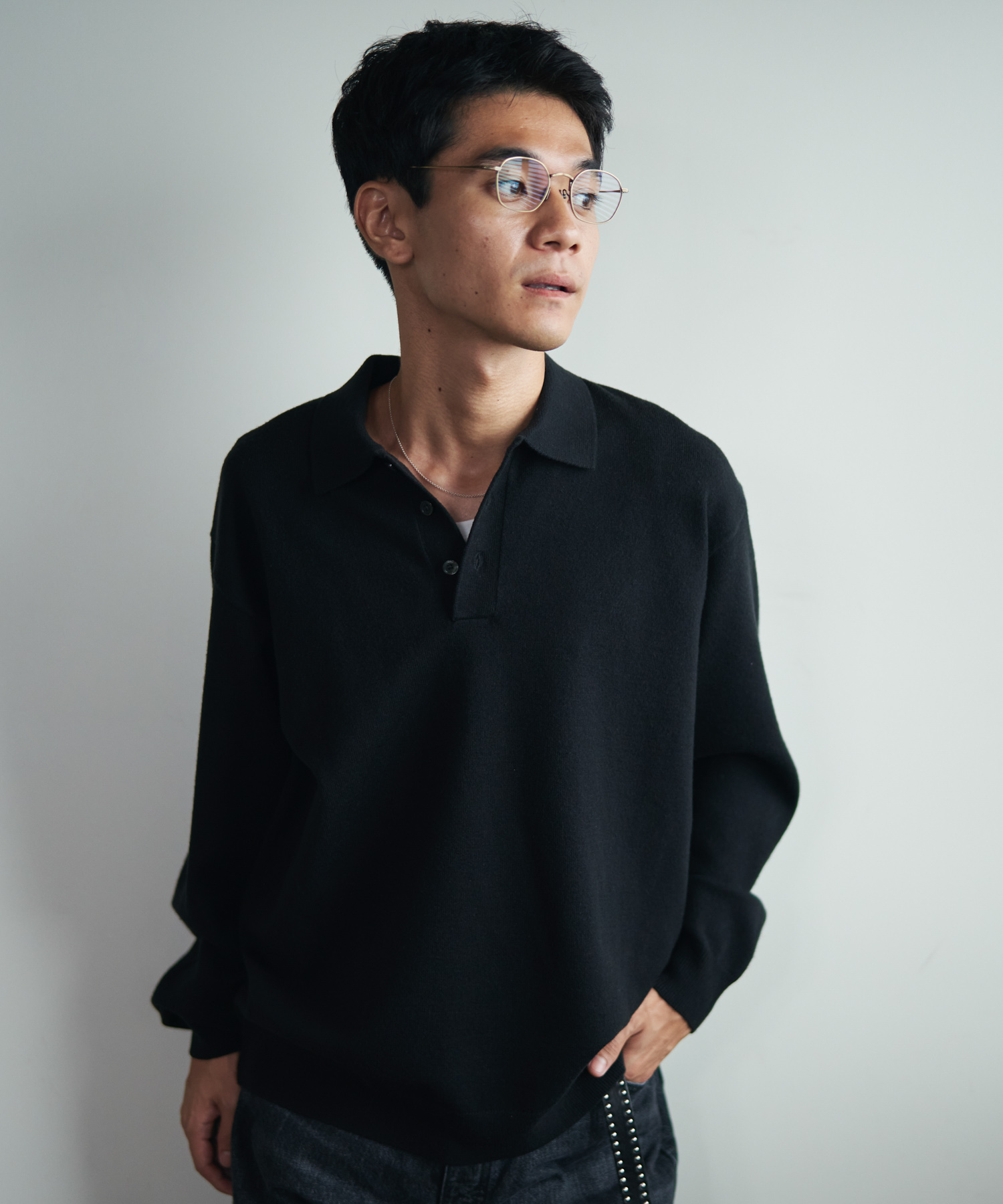 身長：181cm サイズ：L