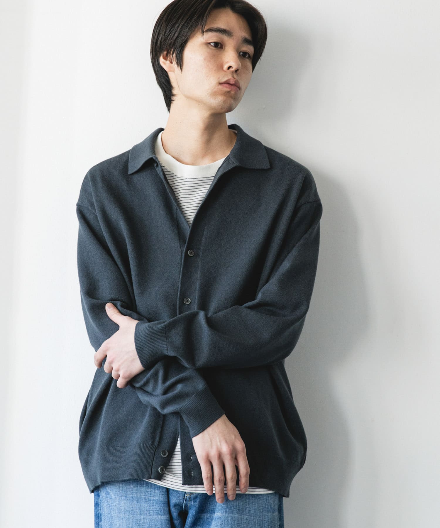 XLサイズ/WEB限定/仁村紗和さん着用』『UR TECH 200日ニット』シャツ