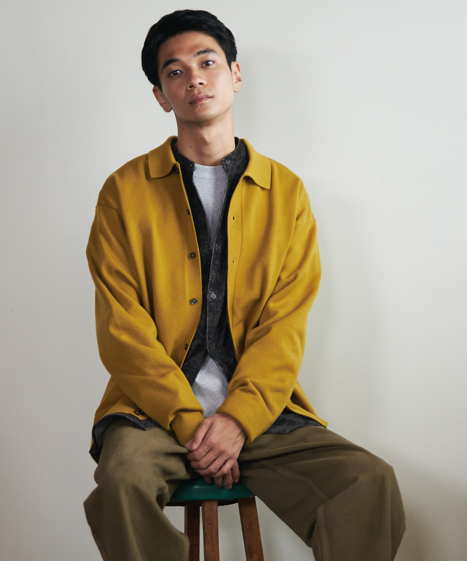 身長：181cm サイズ：L