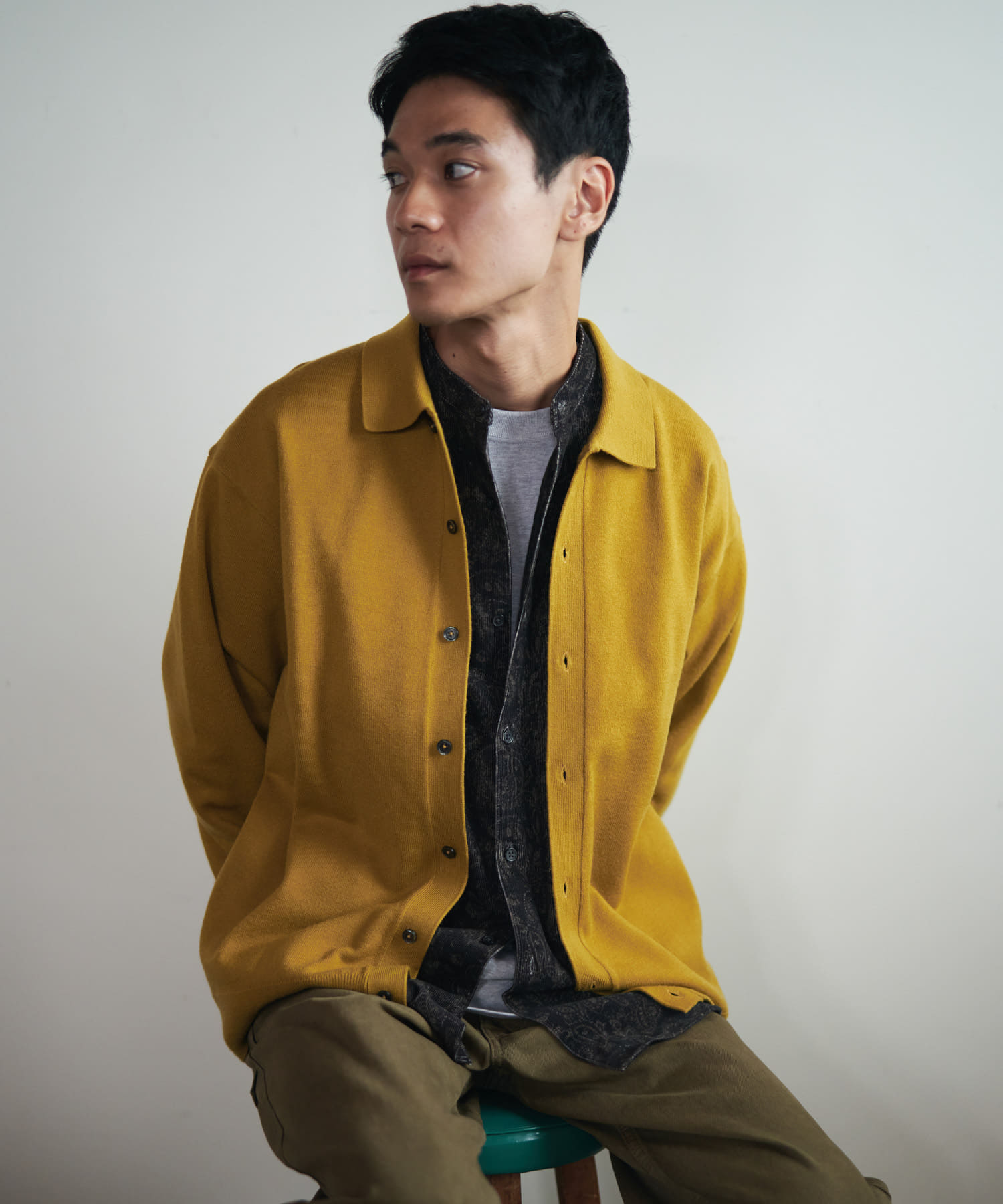 身長：181cm サイズ：L