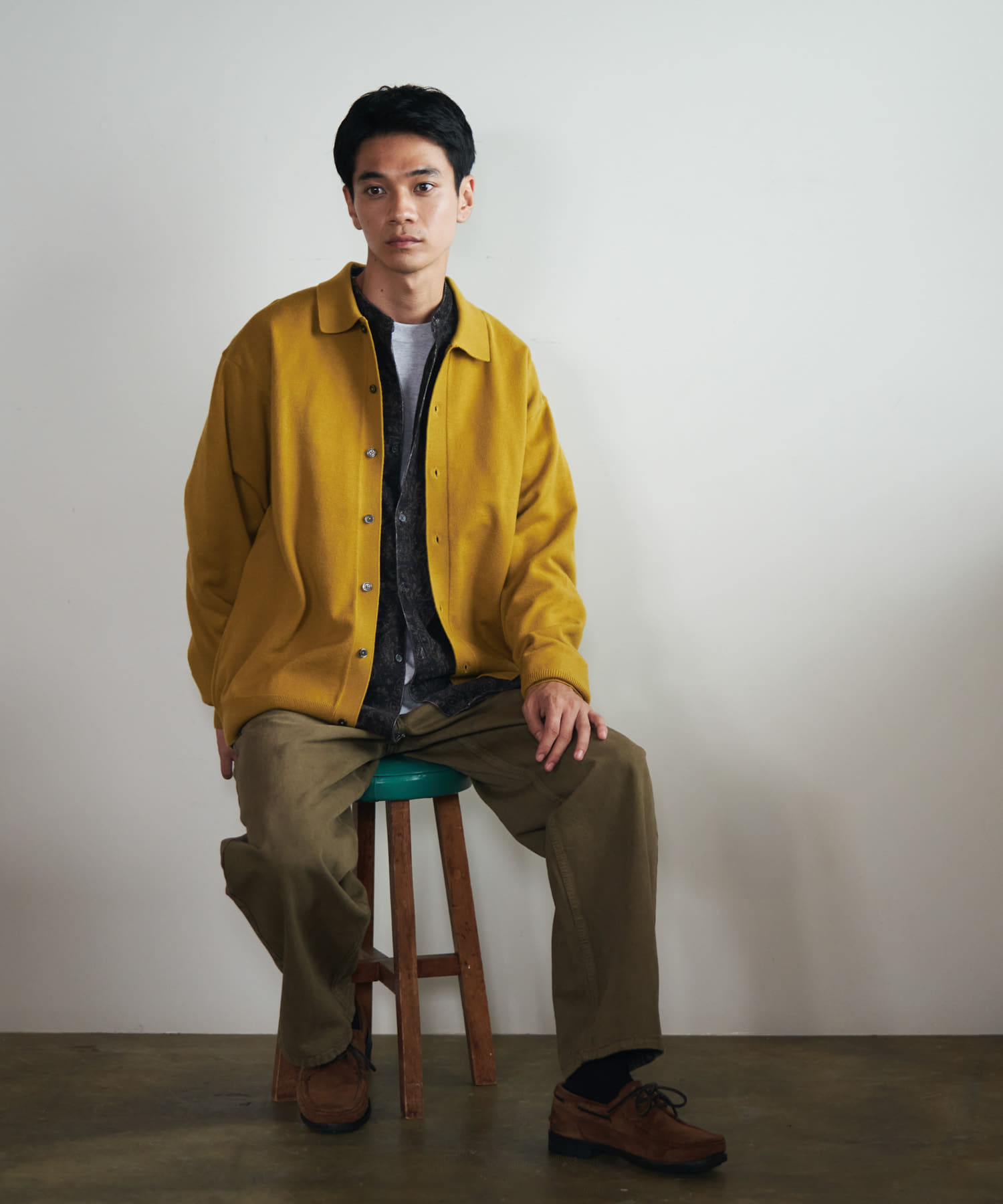 身長：181cm サイズ：L