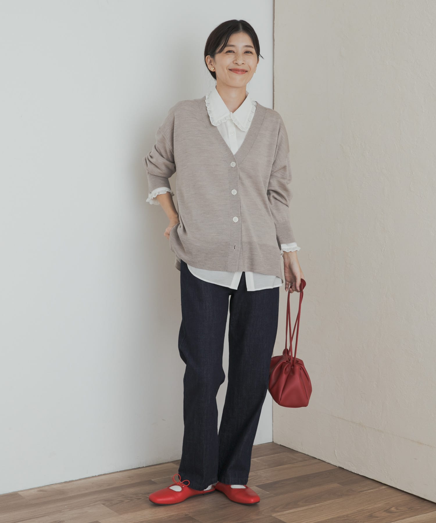 身長：162cm サイズ：M