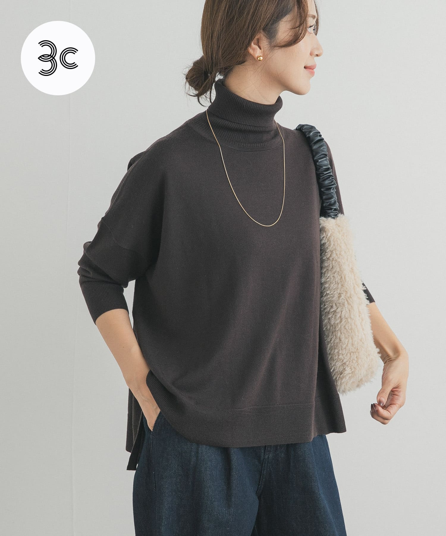 4枚セット★アーバンリサーチドアーズ ウォッシャブルウールワイドプルオーバー URBAN RESEARCH DOORS（アーバンリサーチドアーズ） ニット セーター