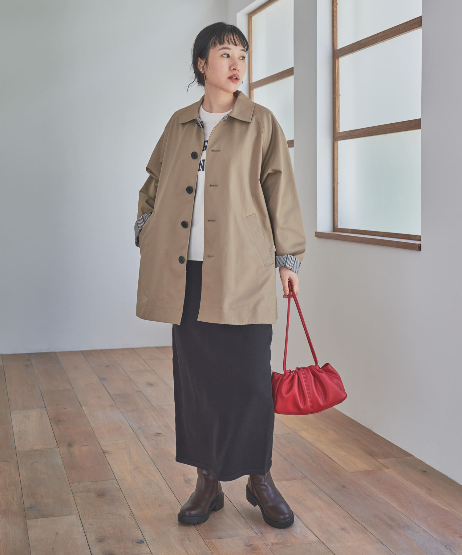 身長：167cm サイズ：M