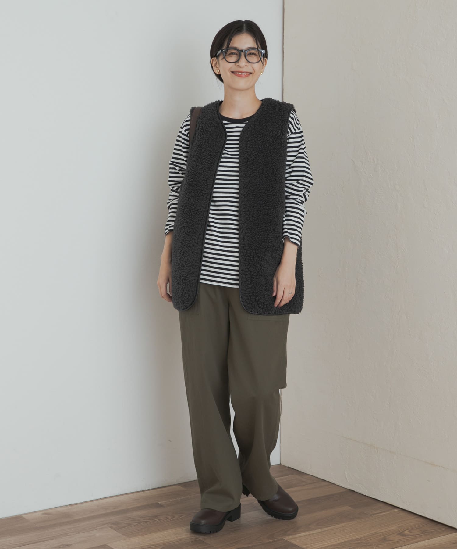 身長：162cm サイズ：M