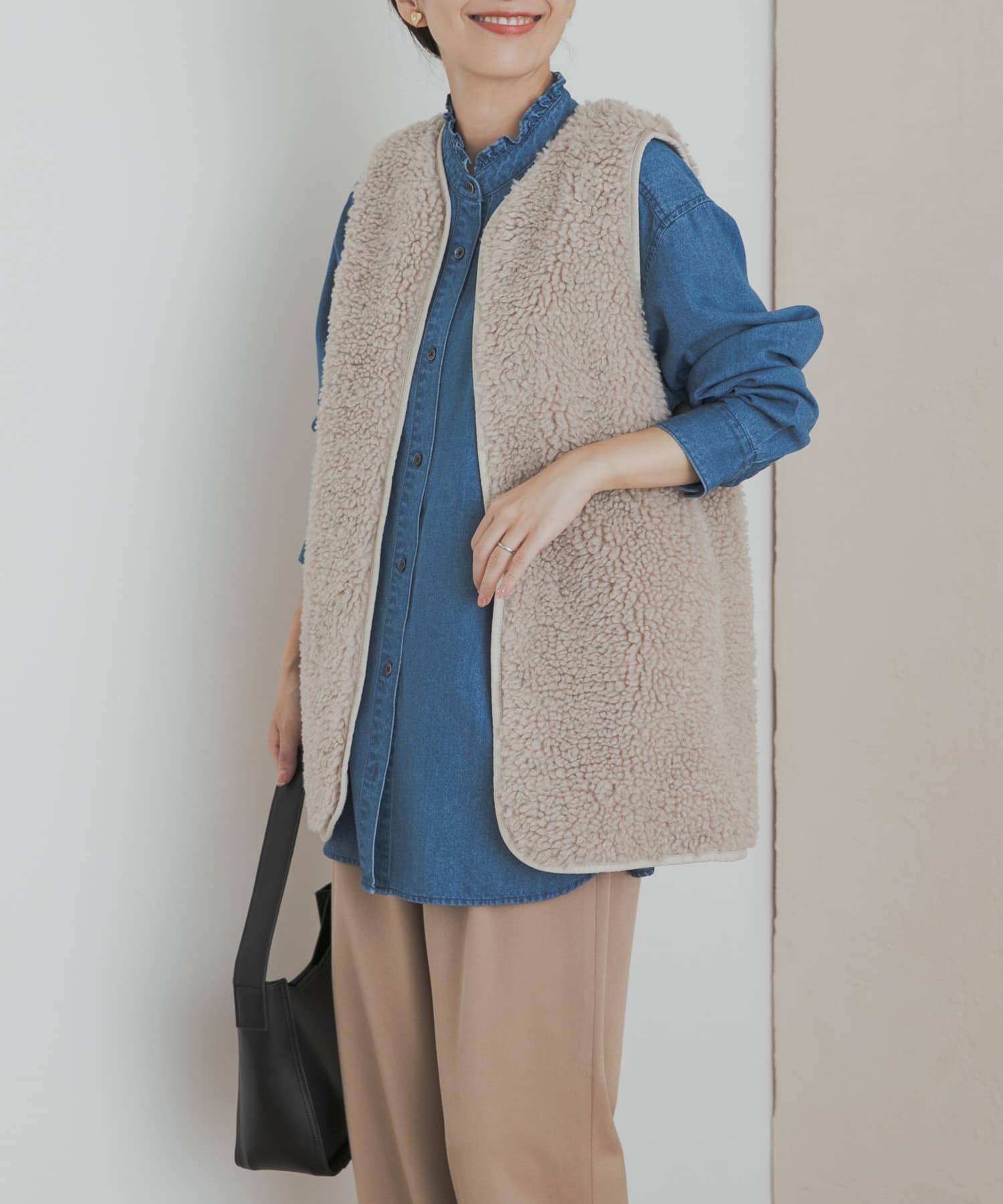 身長：162cm サイズ：M