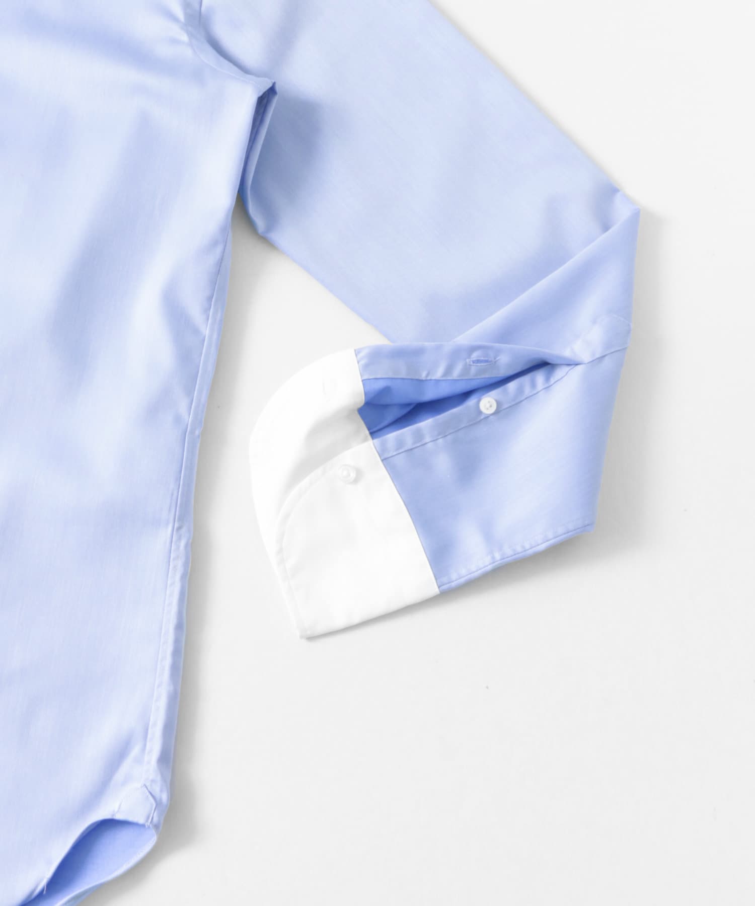 LIFE STYLE TAILOR　セミワイドクレリック BLUE 38