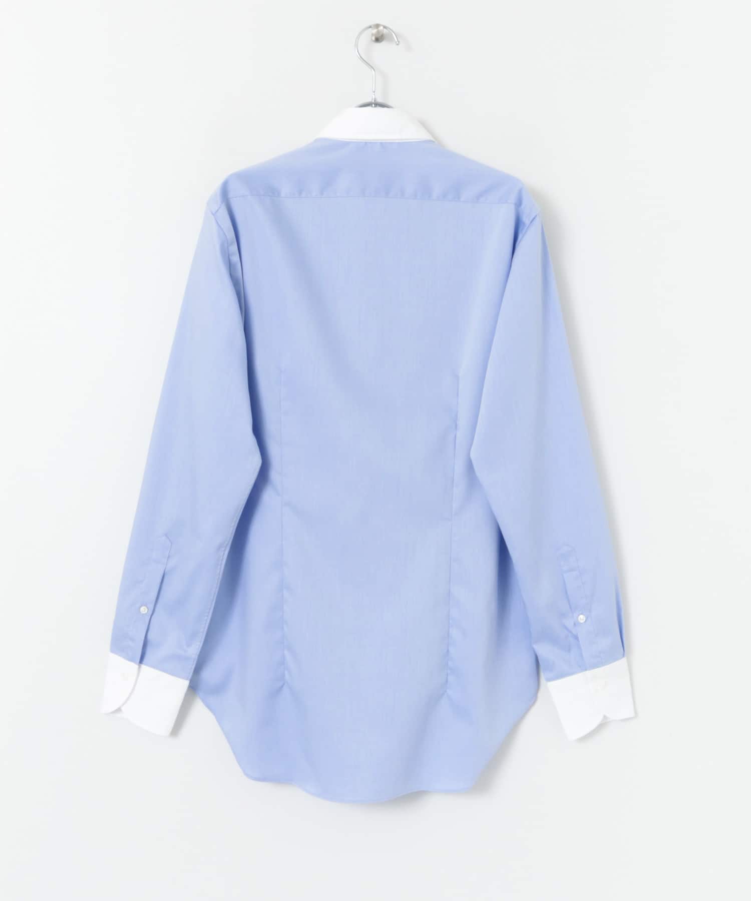 LIFE STYLE TAILOR　セミワイドクレリック BLUE 38