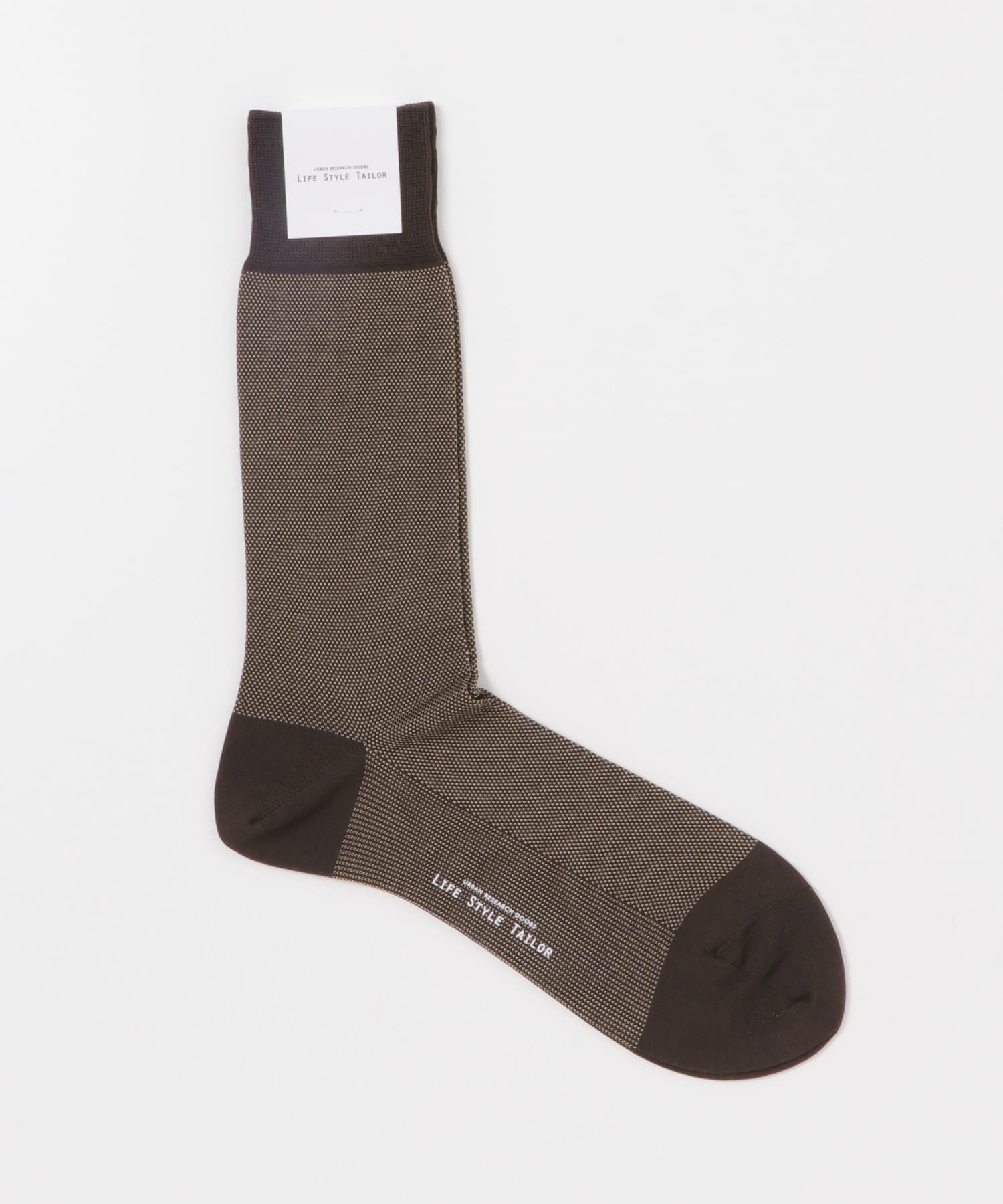 LIFE STYLE TAILOR　バーズアイドレスソックス